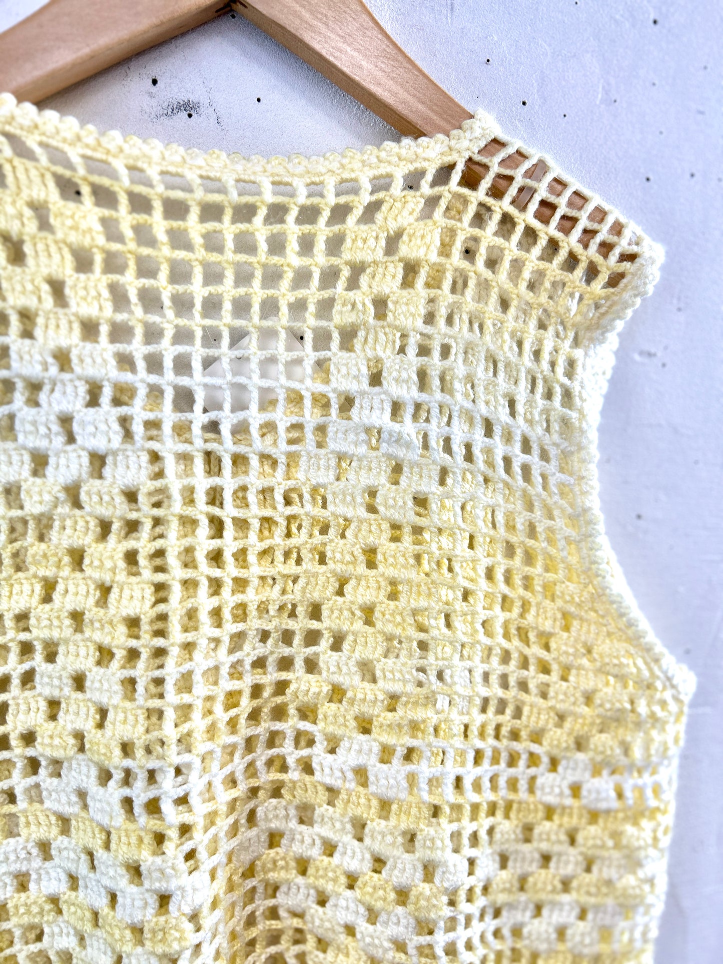 Vintage Knit Vest [A31290]