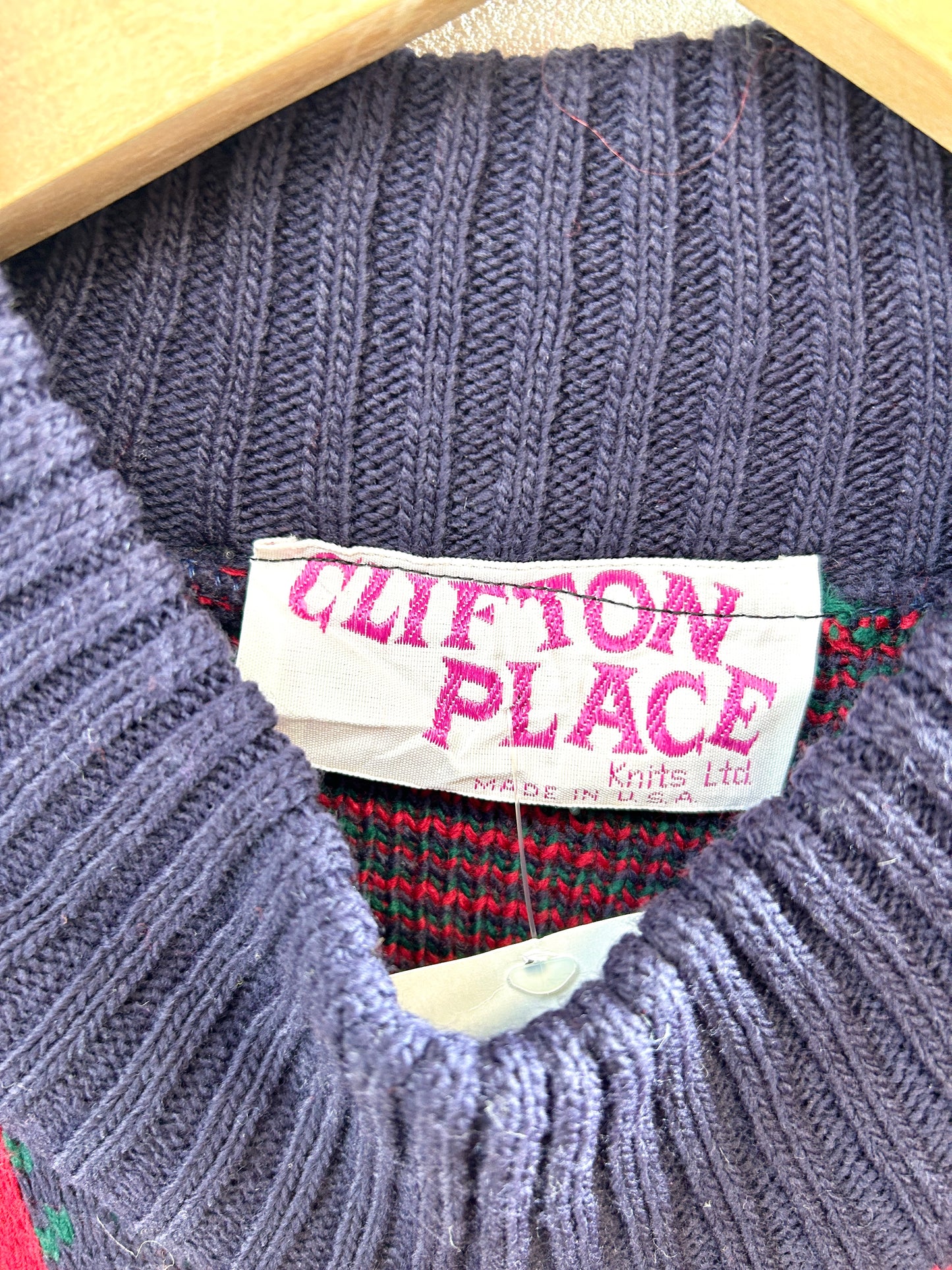 Vintage Hand Knit Sweater [K30692]