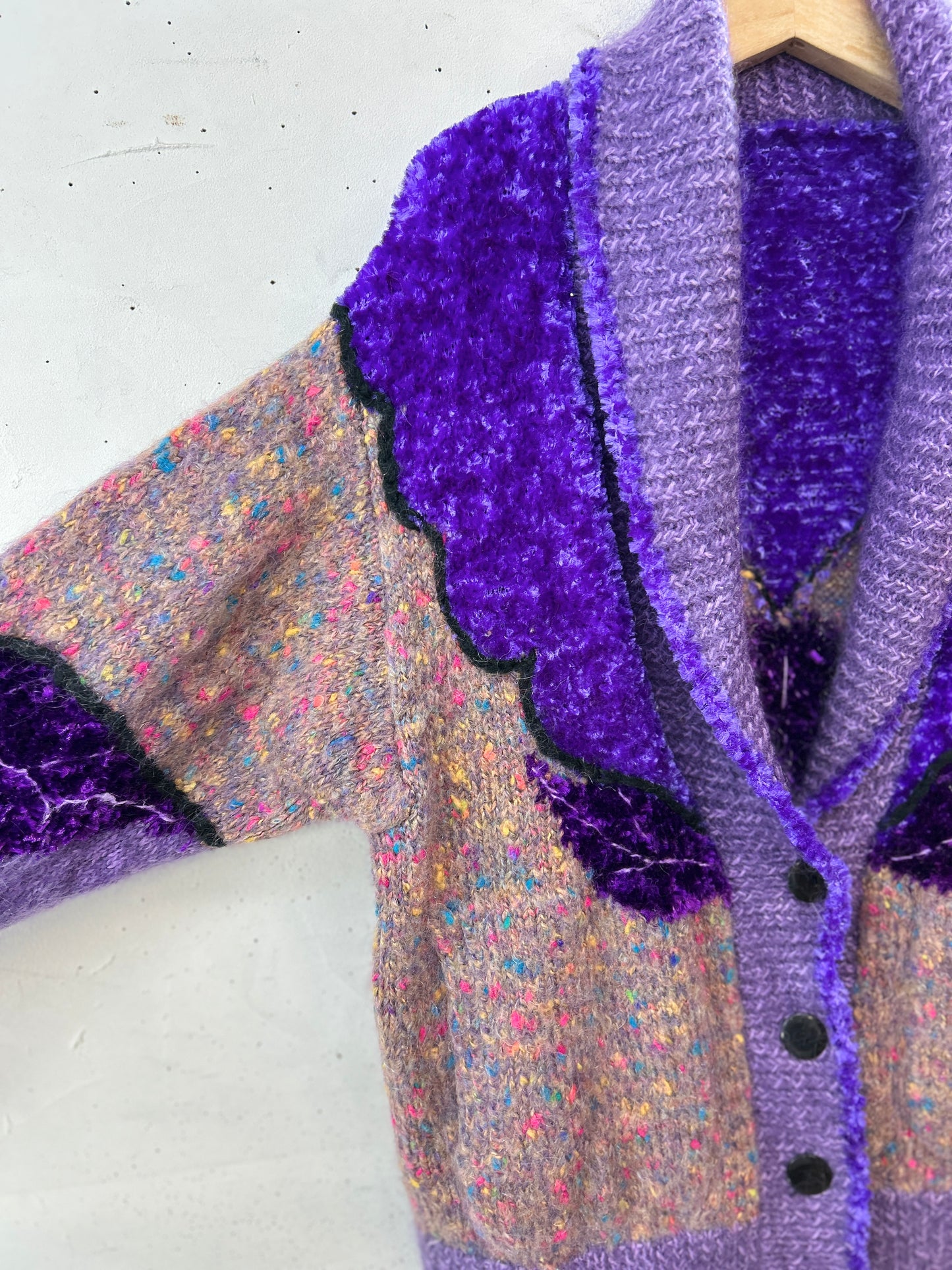 Vintage Mohair Knit Cardigan [L30971]