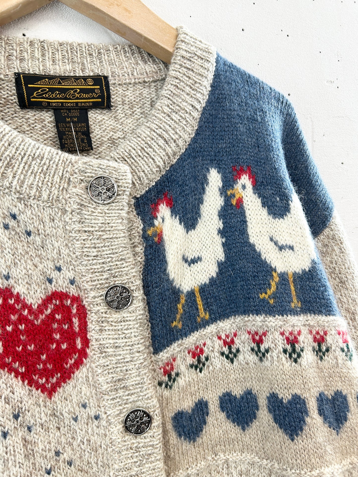 Vintage Knit Cardigan 〜Eddie Bauer〜 [A31305]