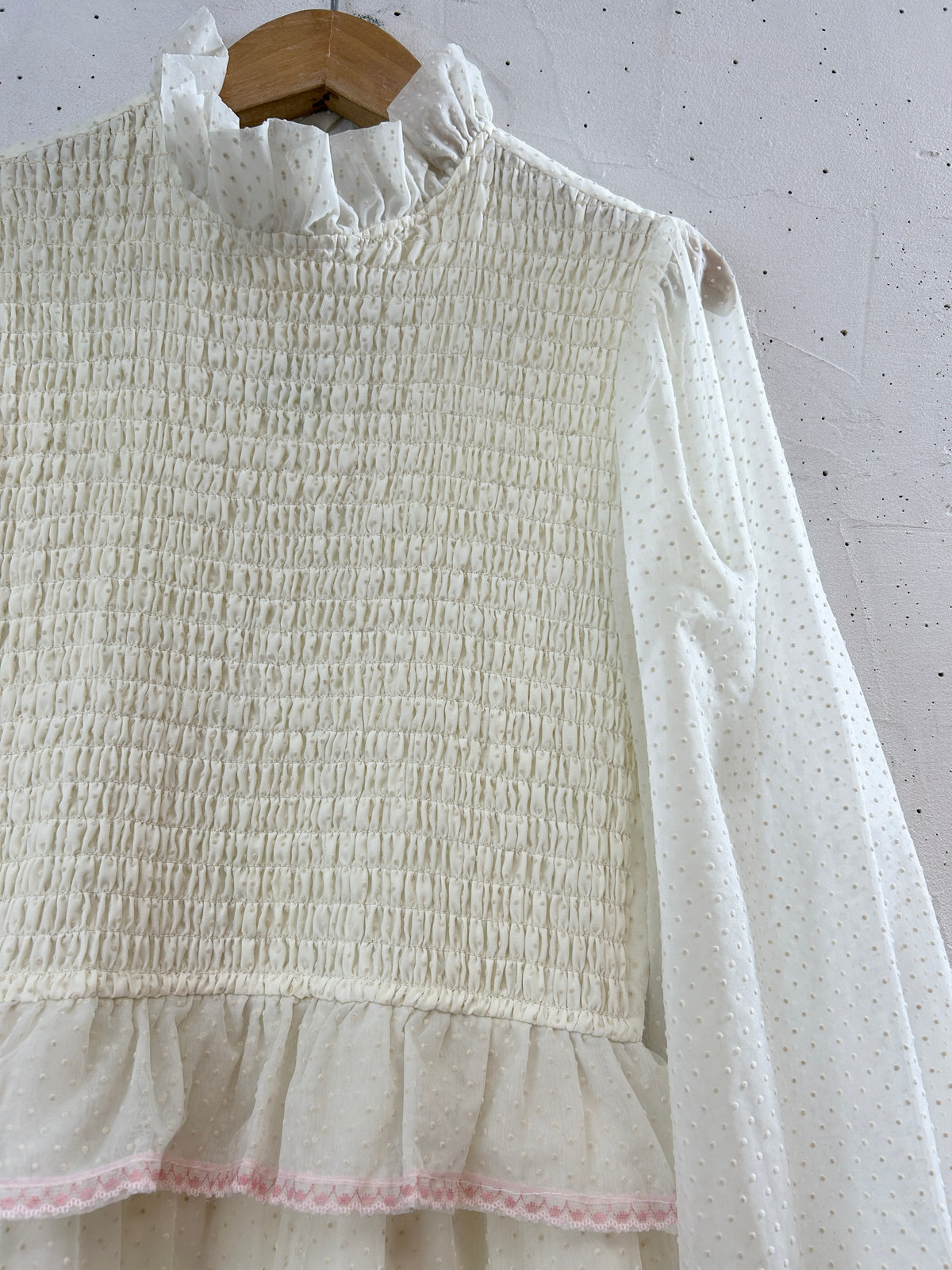 Vintage White Dress [J34079]