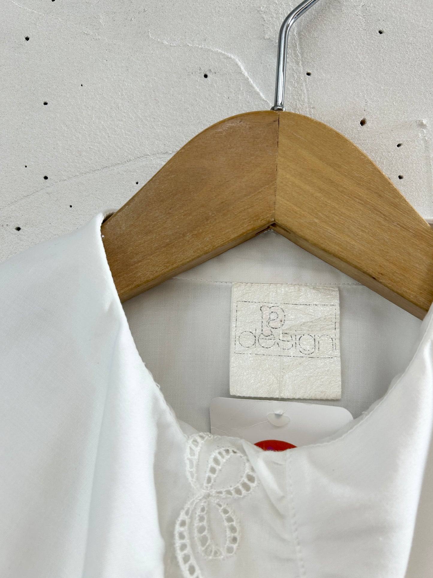 Vintage White Blouse [F32606]