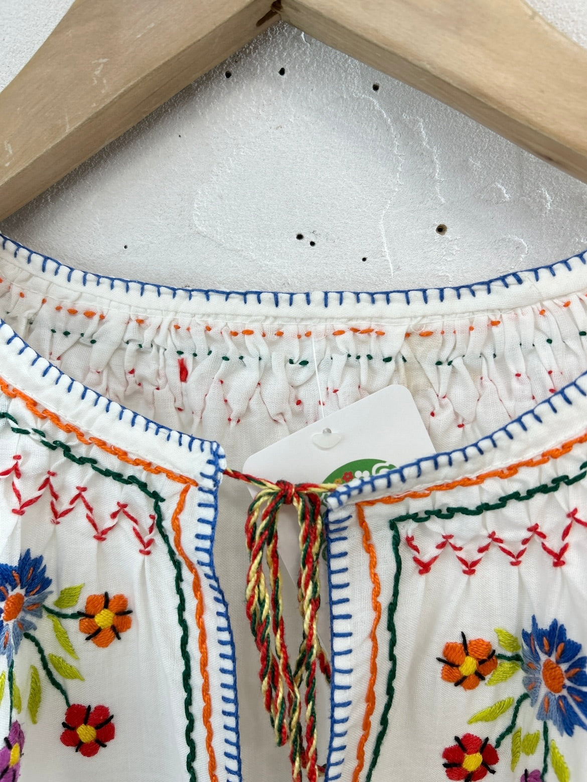 Vintage Embroidery Tunic [D32119]