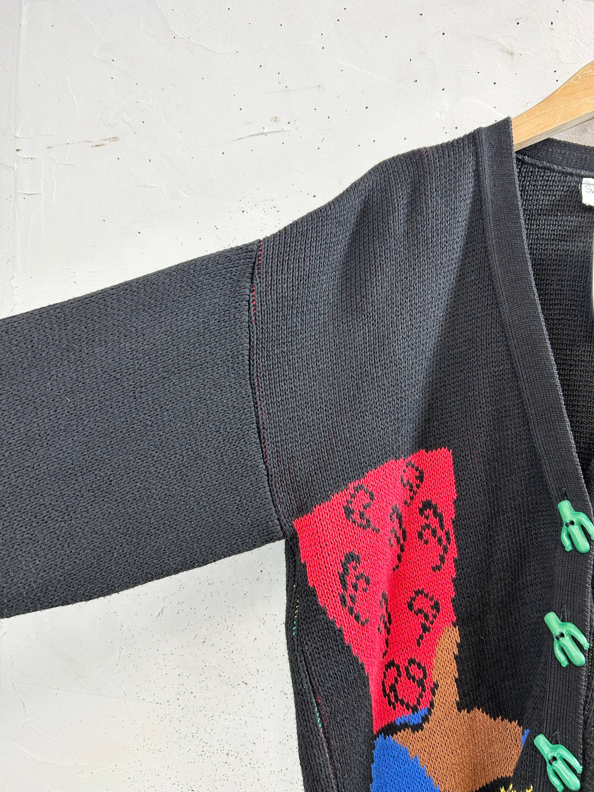 Vintage Cotton Knit Cardigan 〜MADE IN USA〜 [J34215]