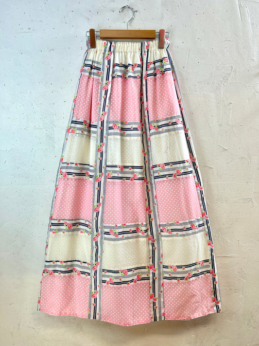 ’70s Vintage Skirt [H30934]