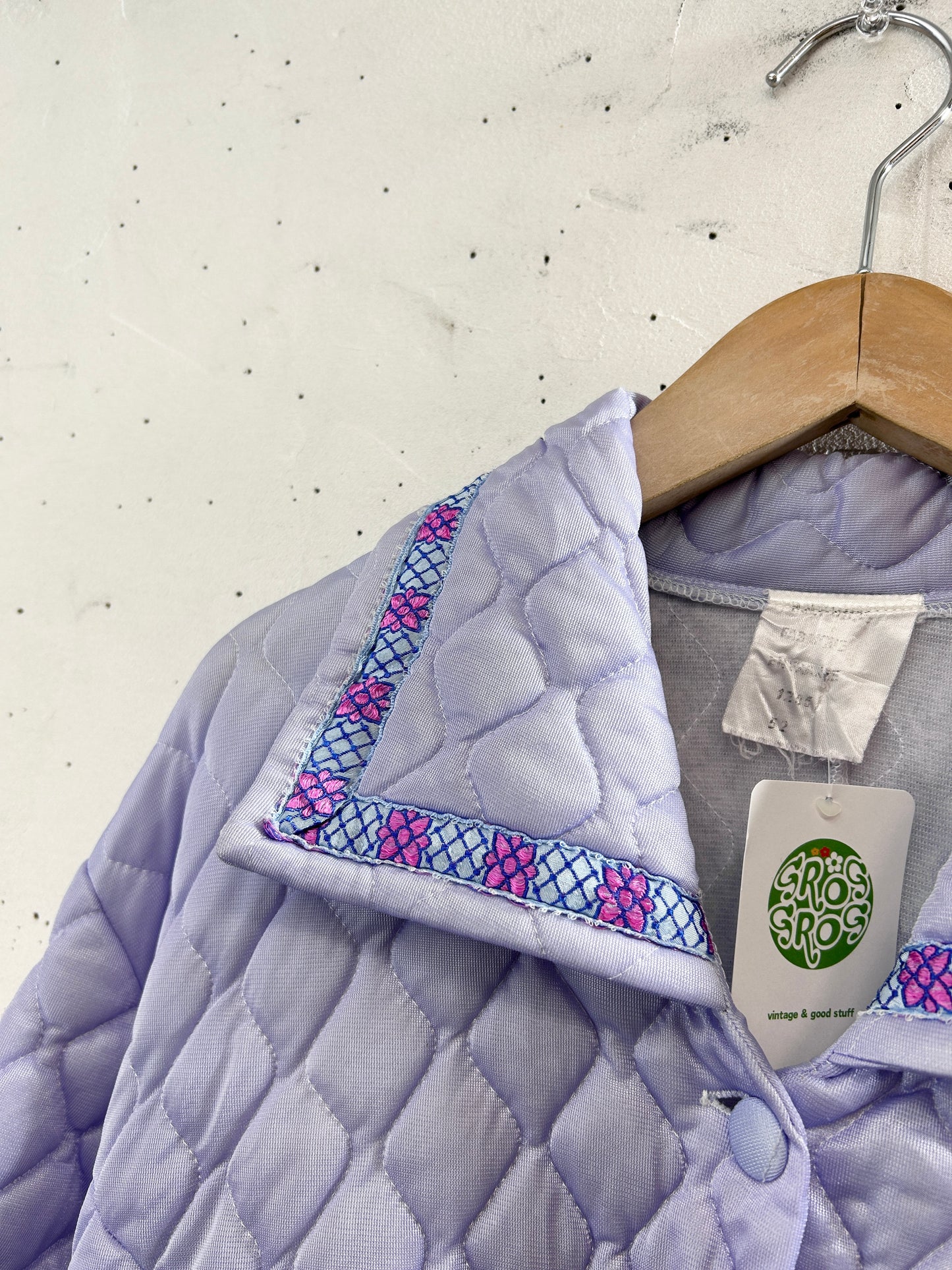 Vintage Quilting Gown [K30925]