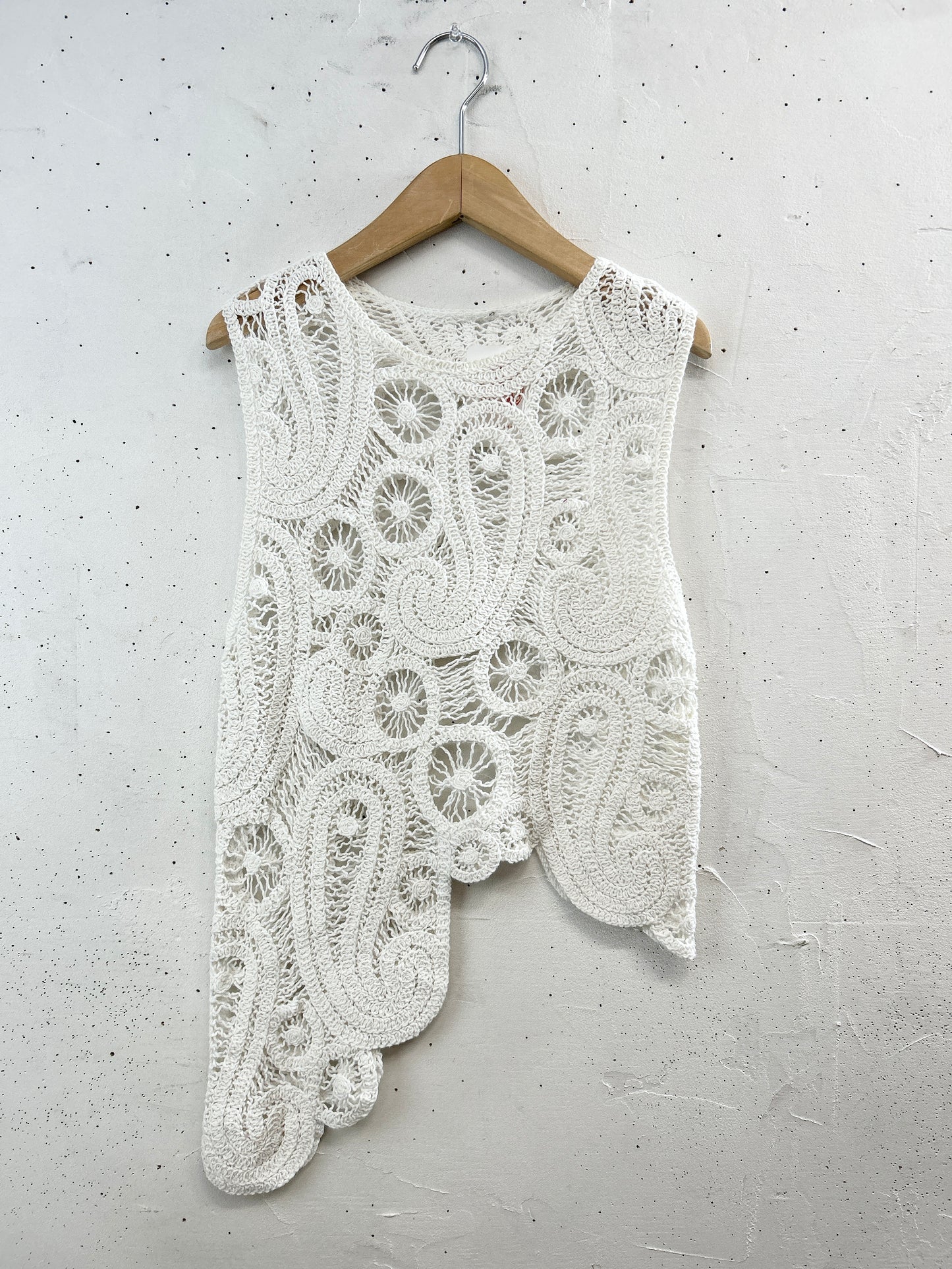 Vintage Crochet Vest [A31258]