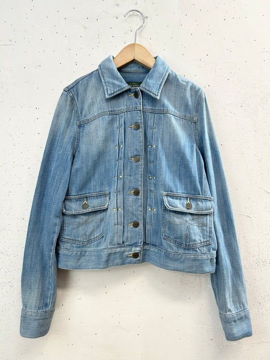 Vintage Denim Jacket 〜Ralph Lauren〜 [E32498]