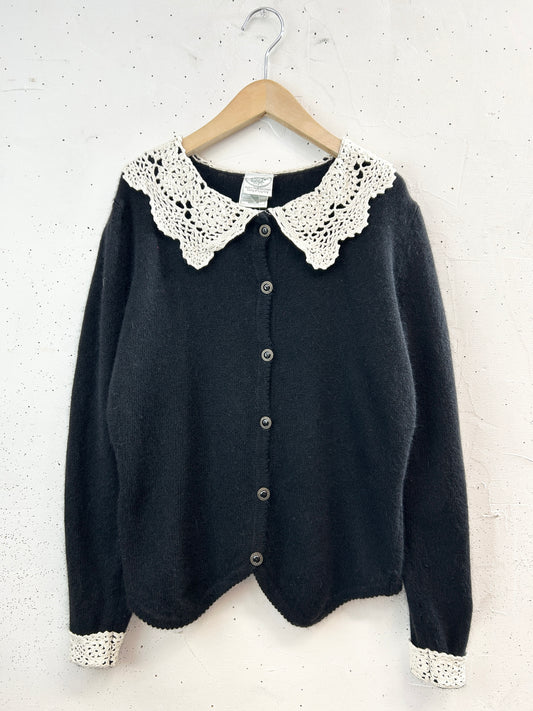 Vintage Knit Cardigan 〜Laura Ashley〜 [B31521]