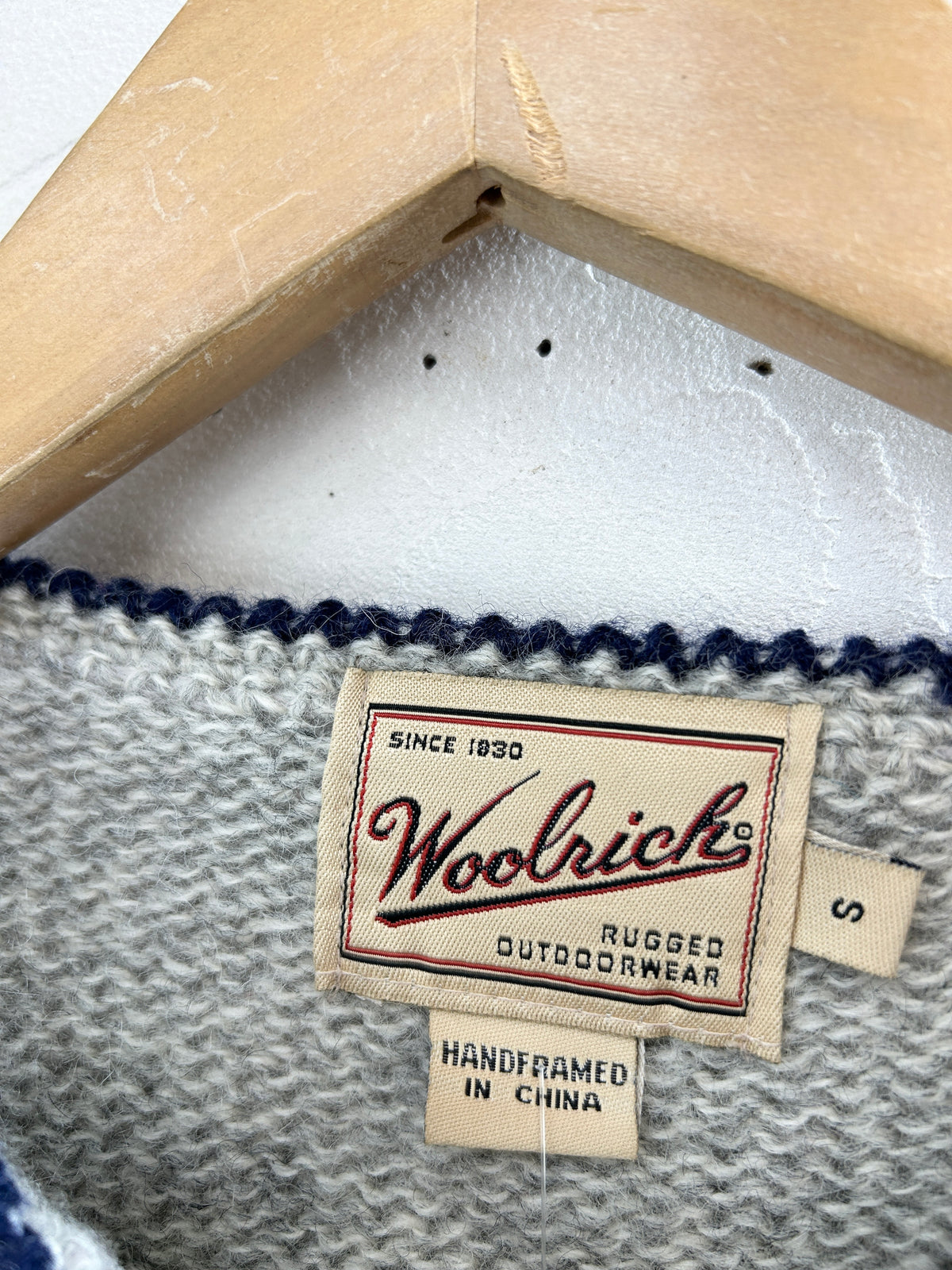 Vintage Knit Sweater 〜Woolrich〜 [I33947]