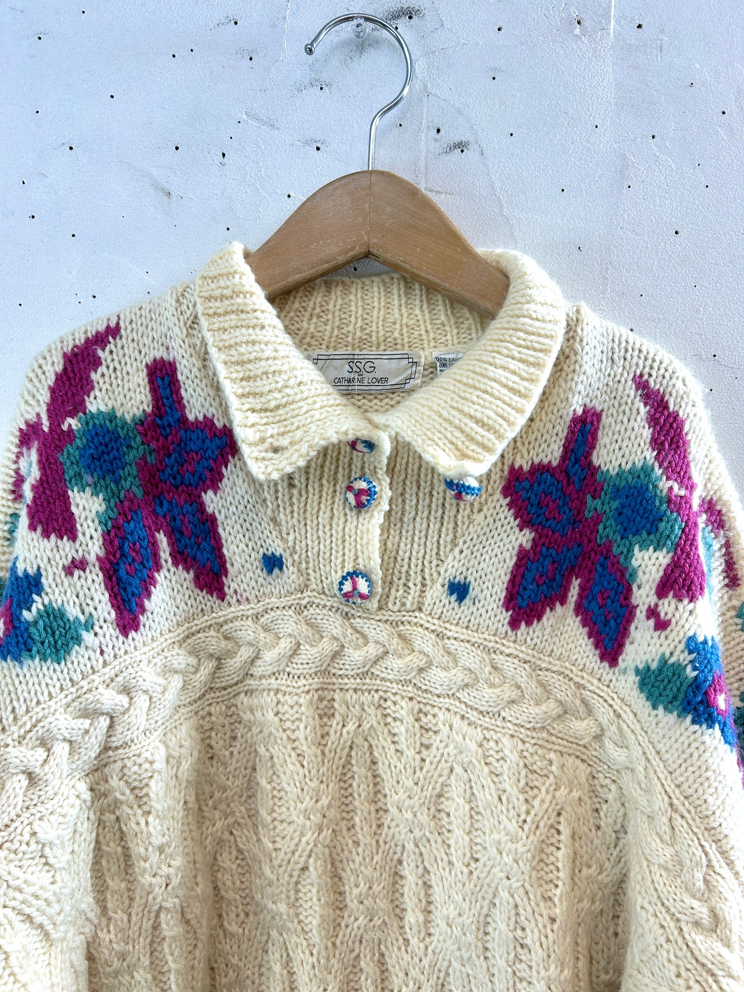 Vintage Knit Sweater [K30686]