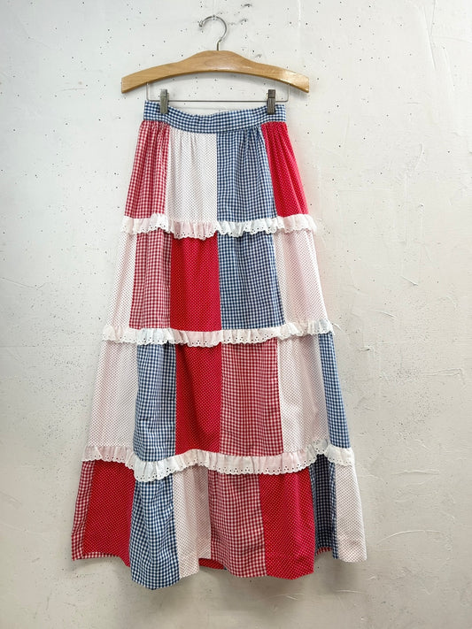 '70s Vintage Skirt Patch [D32147]