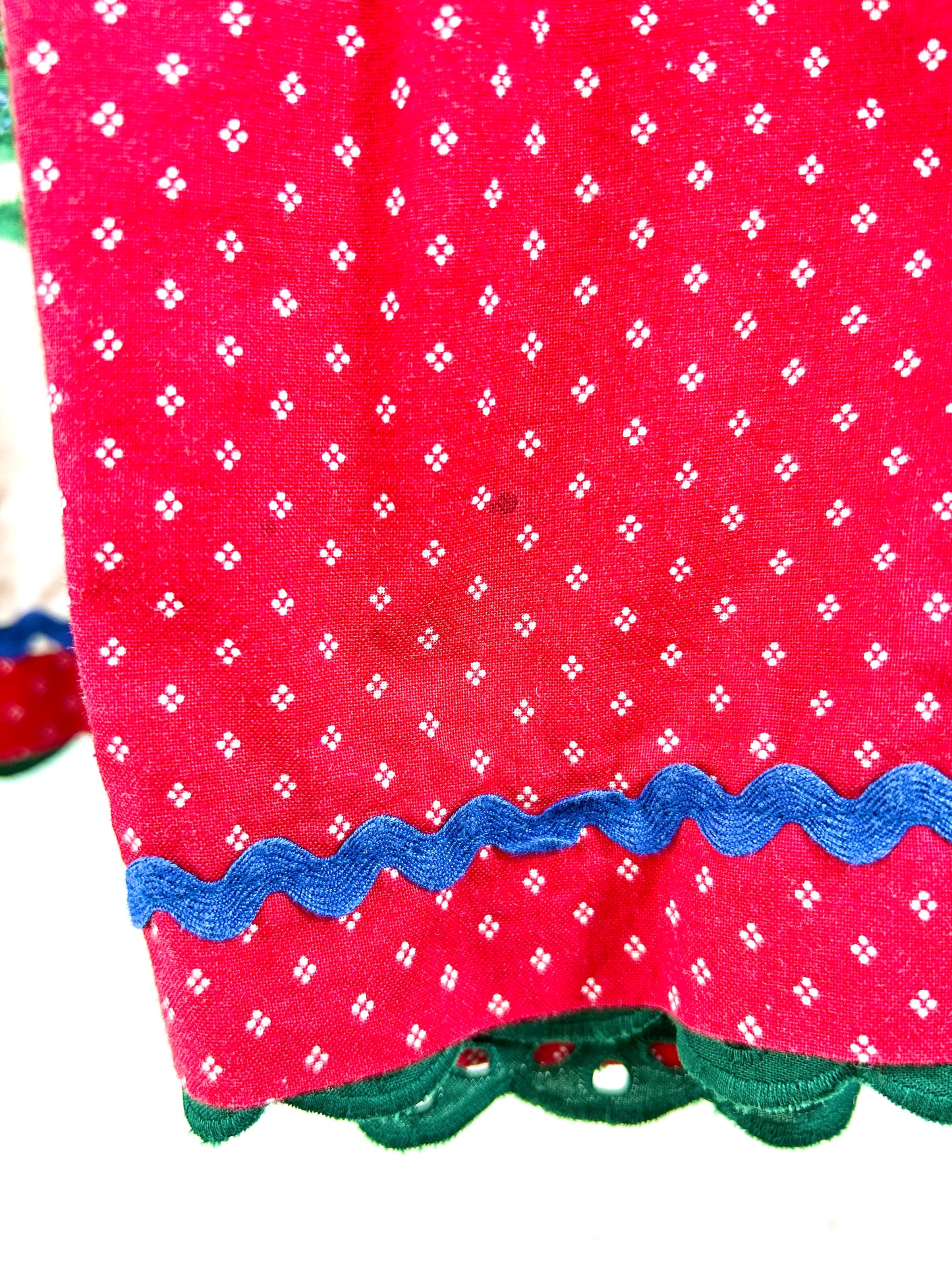 Vintage country patch Skirt [F30963]