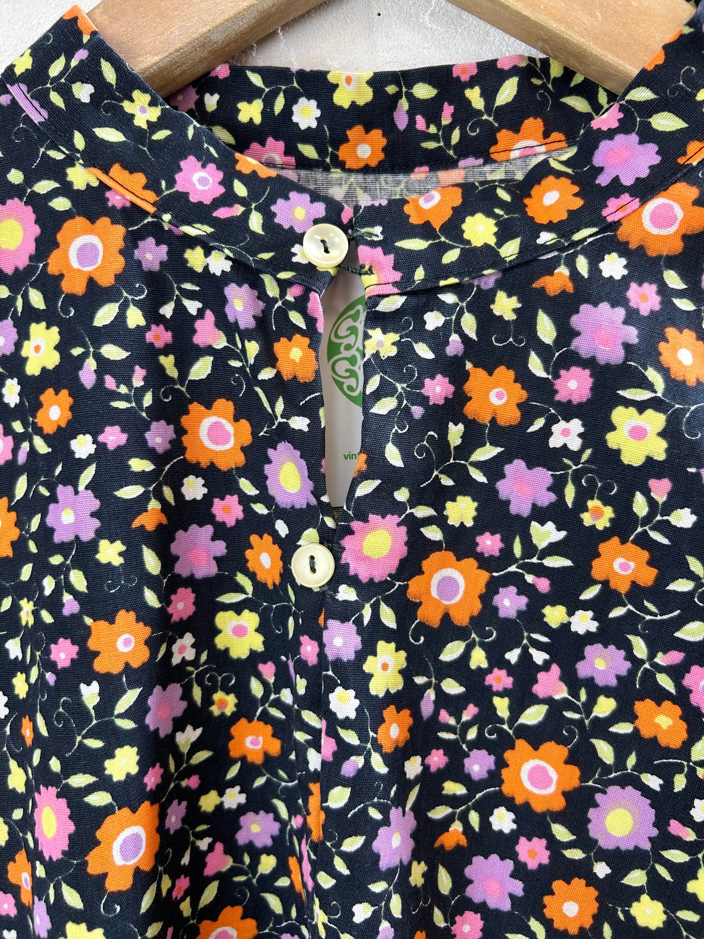 Vintage Flower Shirt [F30556]