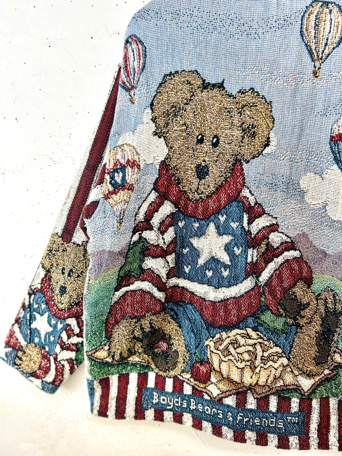 Vintage Rug Jacket 〜SUGAR STREET WEAVERS〜 MADE IN USA [L30978]