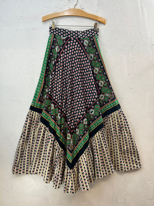 ’70s Vintage Skirt [I30289]