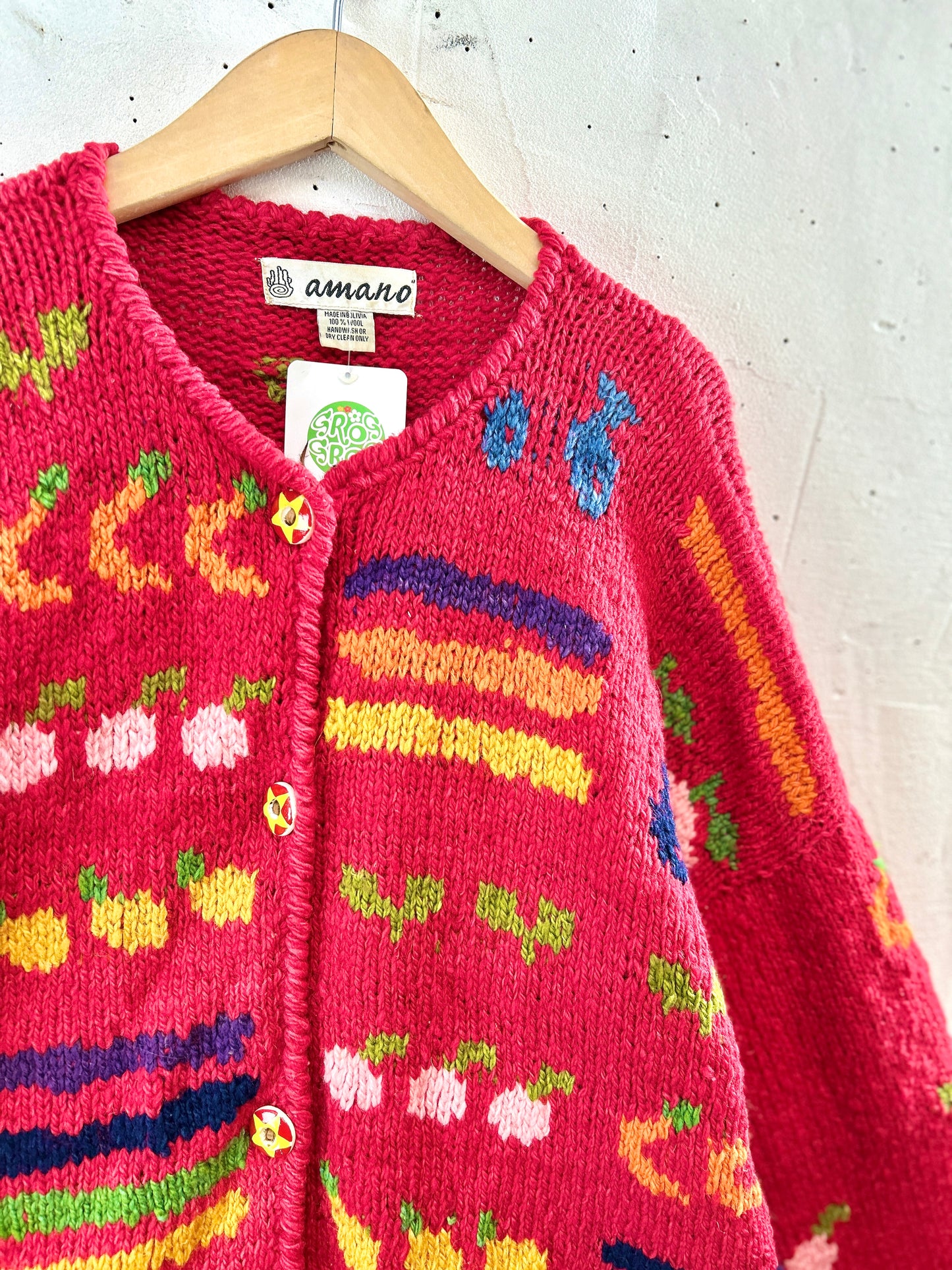 Vintage Knit Cardigan 〜amano〜 [K30910]