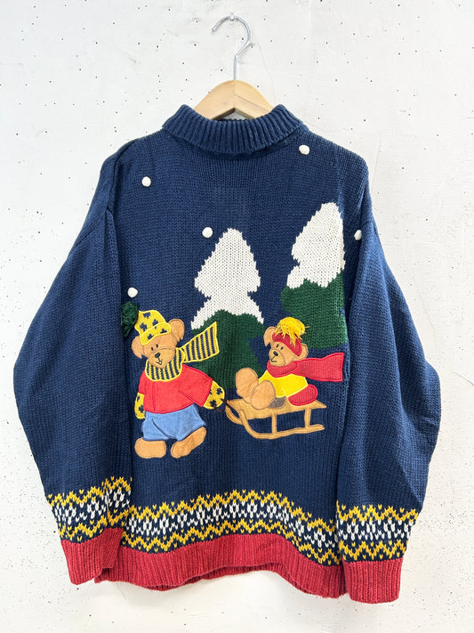 Vintage Knit Sweater [L31109]