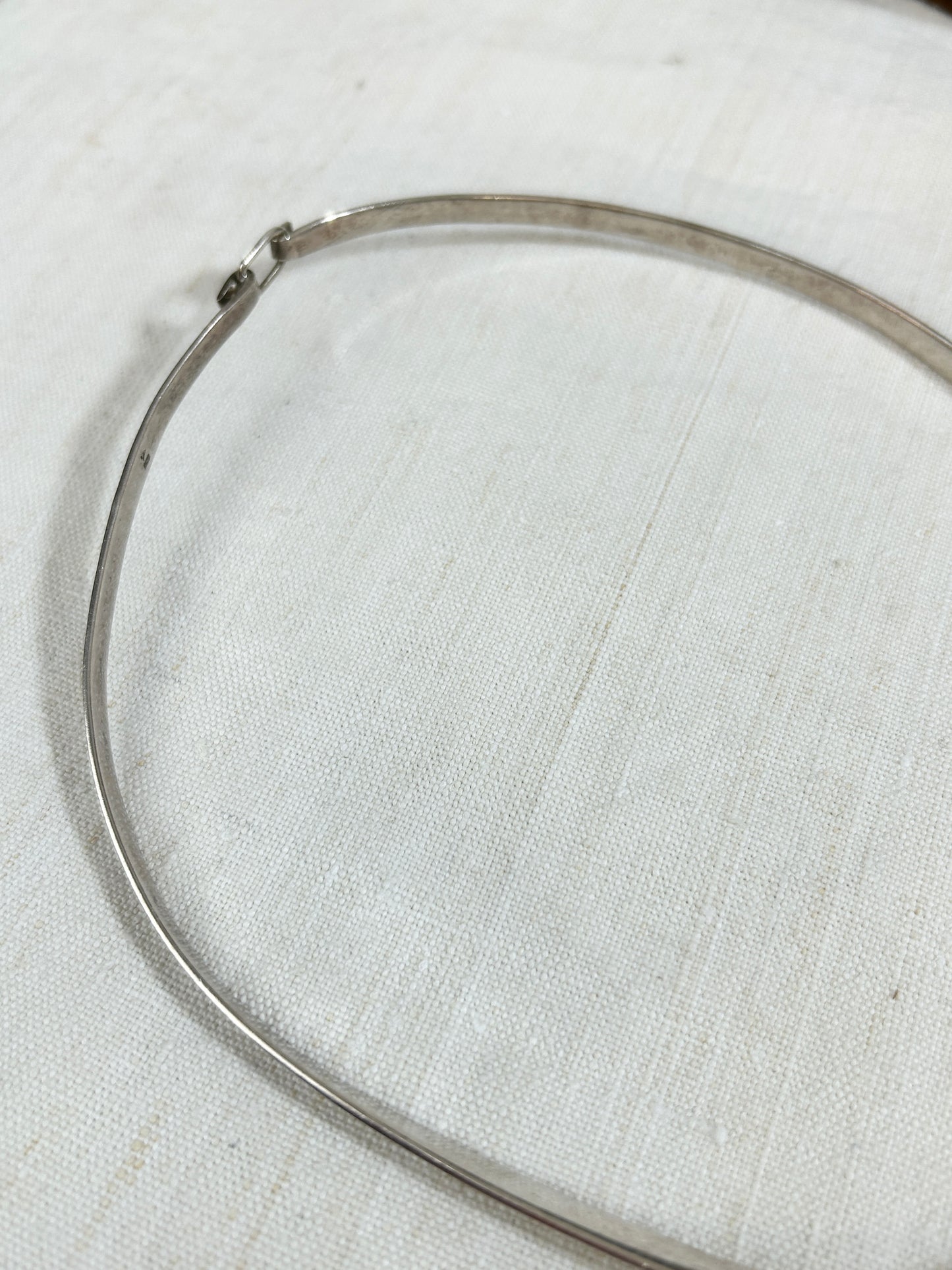 Vintage 925Silver Choker [I30224]