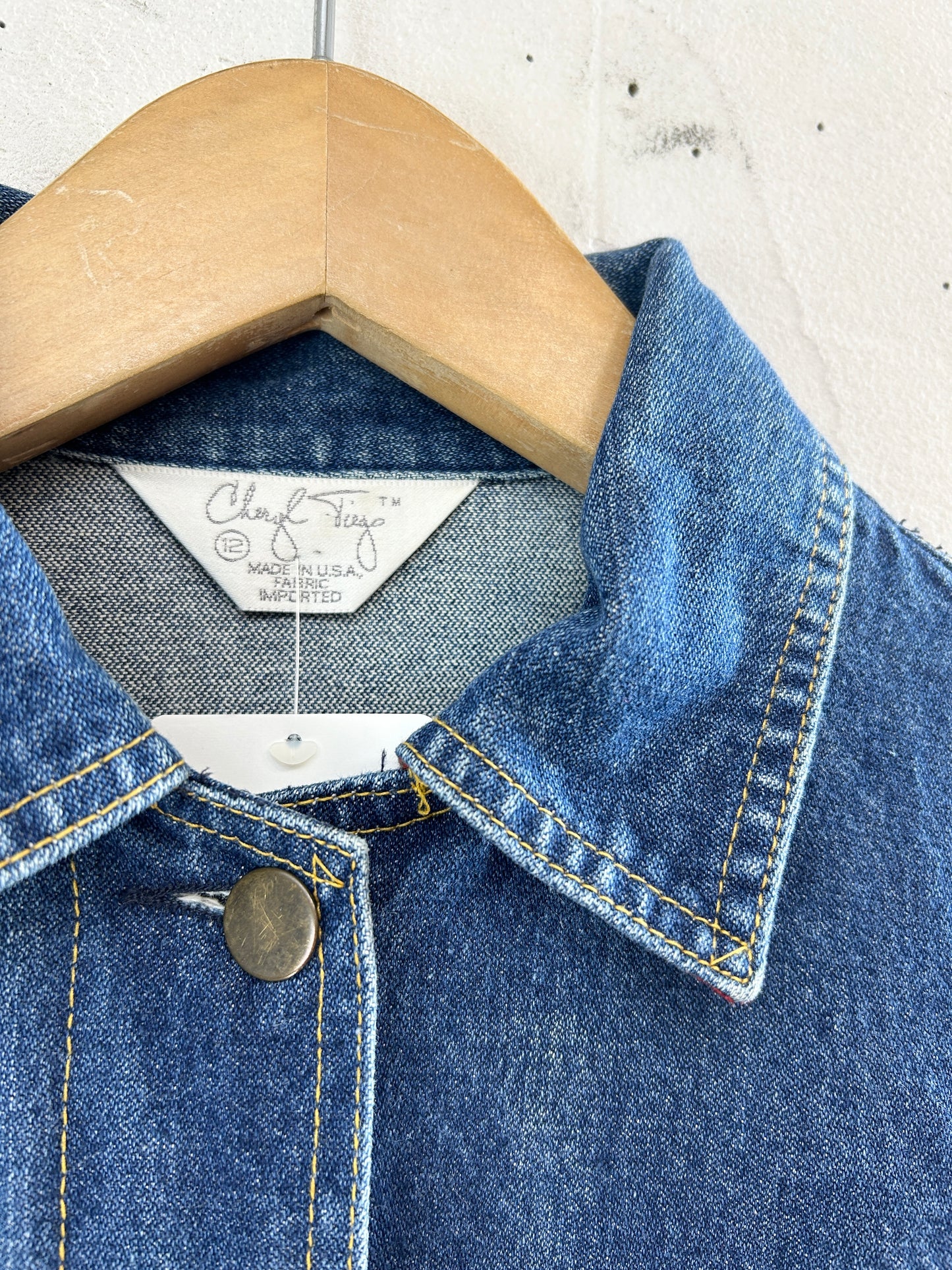 Vintage Denim Jacket 〜MADE IN USA〜 [J30625]