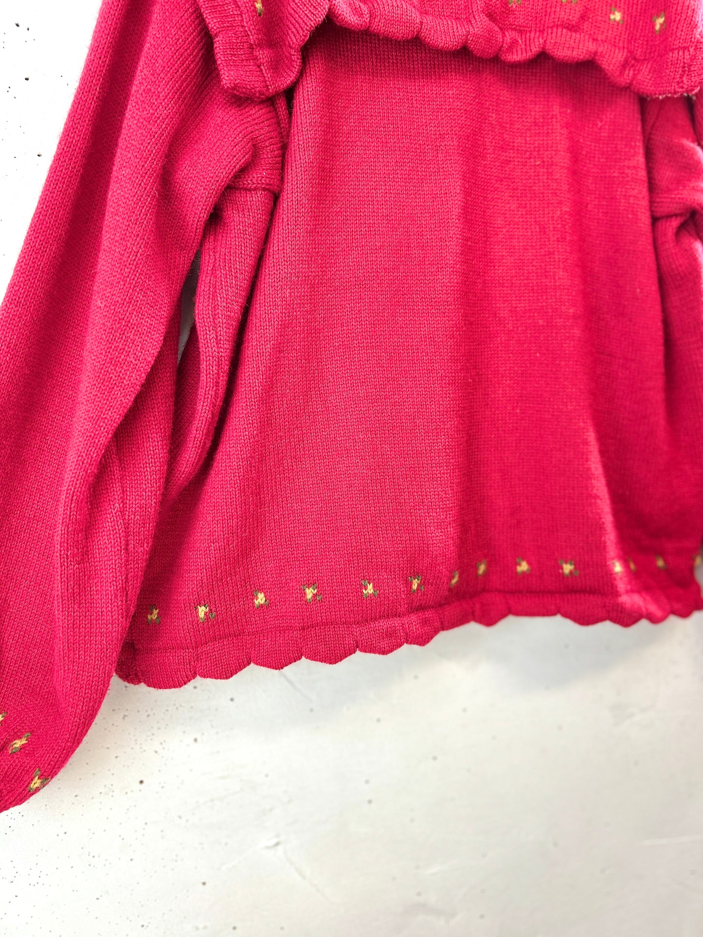 Vintage Knit Cardigan MADE IN IRELAND [K30893]