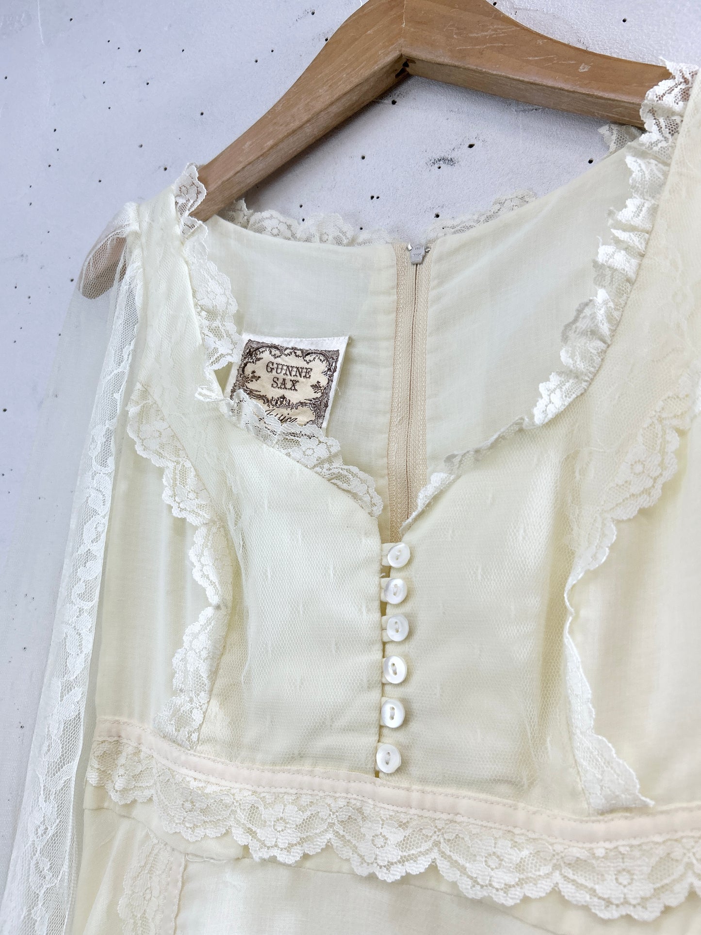 ’70s Vintage Dress でかタグ〜GUNNE SAX〜[F32815]