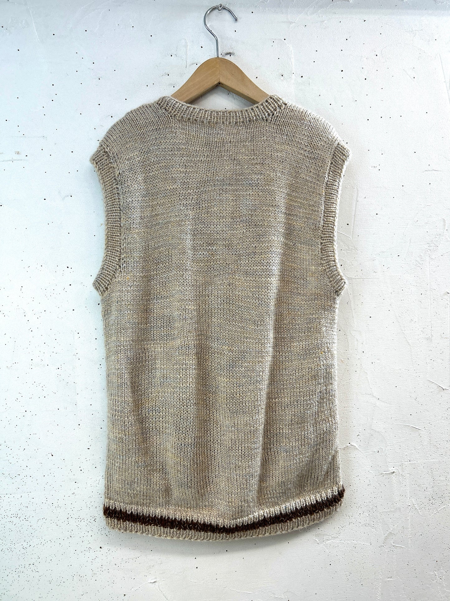 Vintage Knit Vest [A31402]