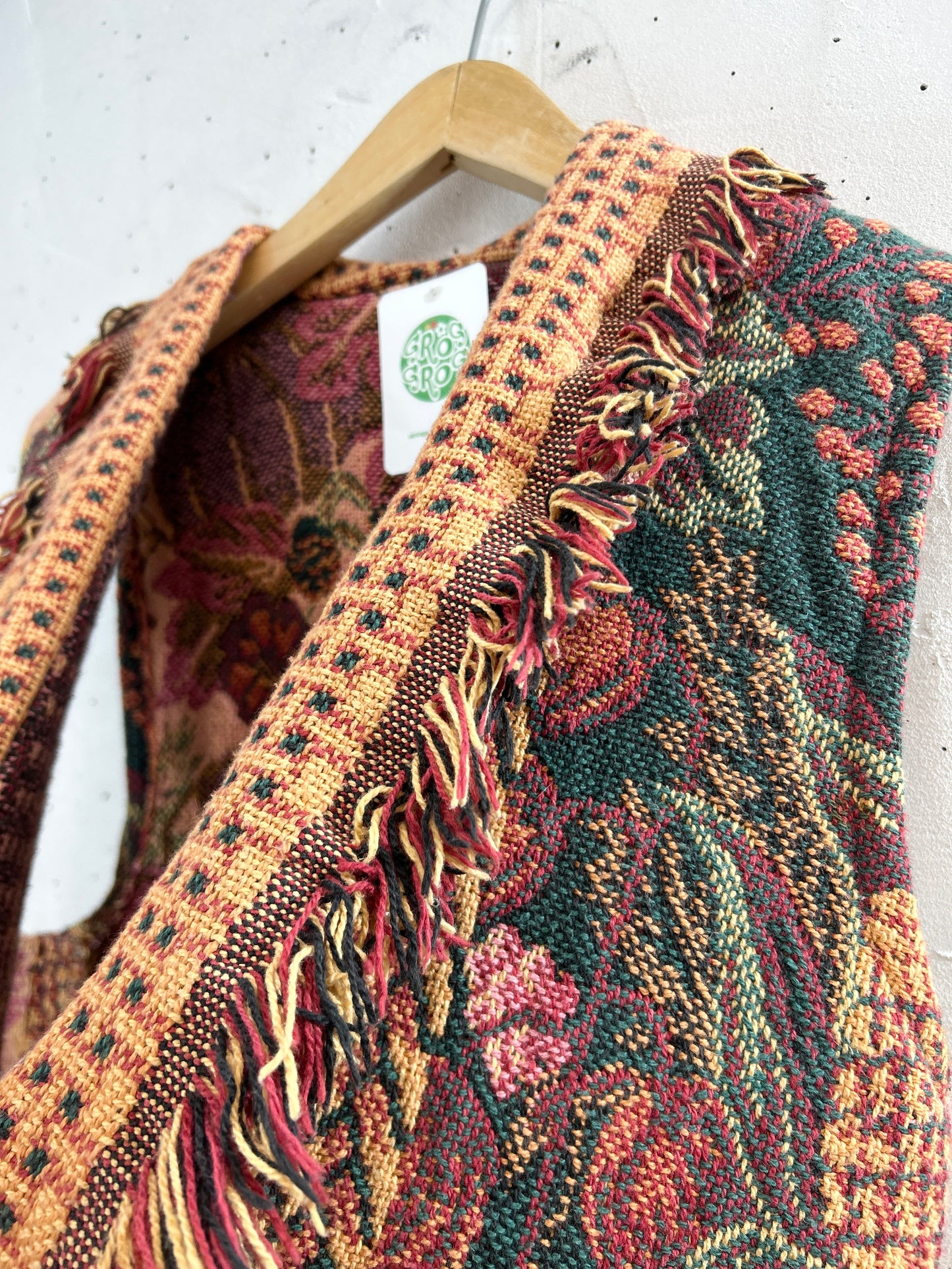 Vintage Rug Vest [A31328]