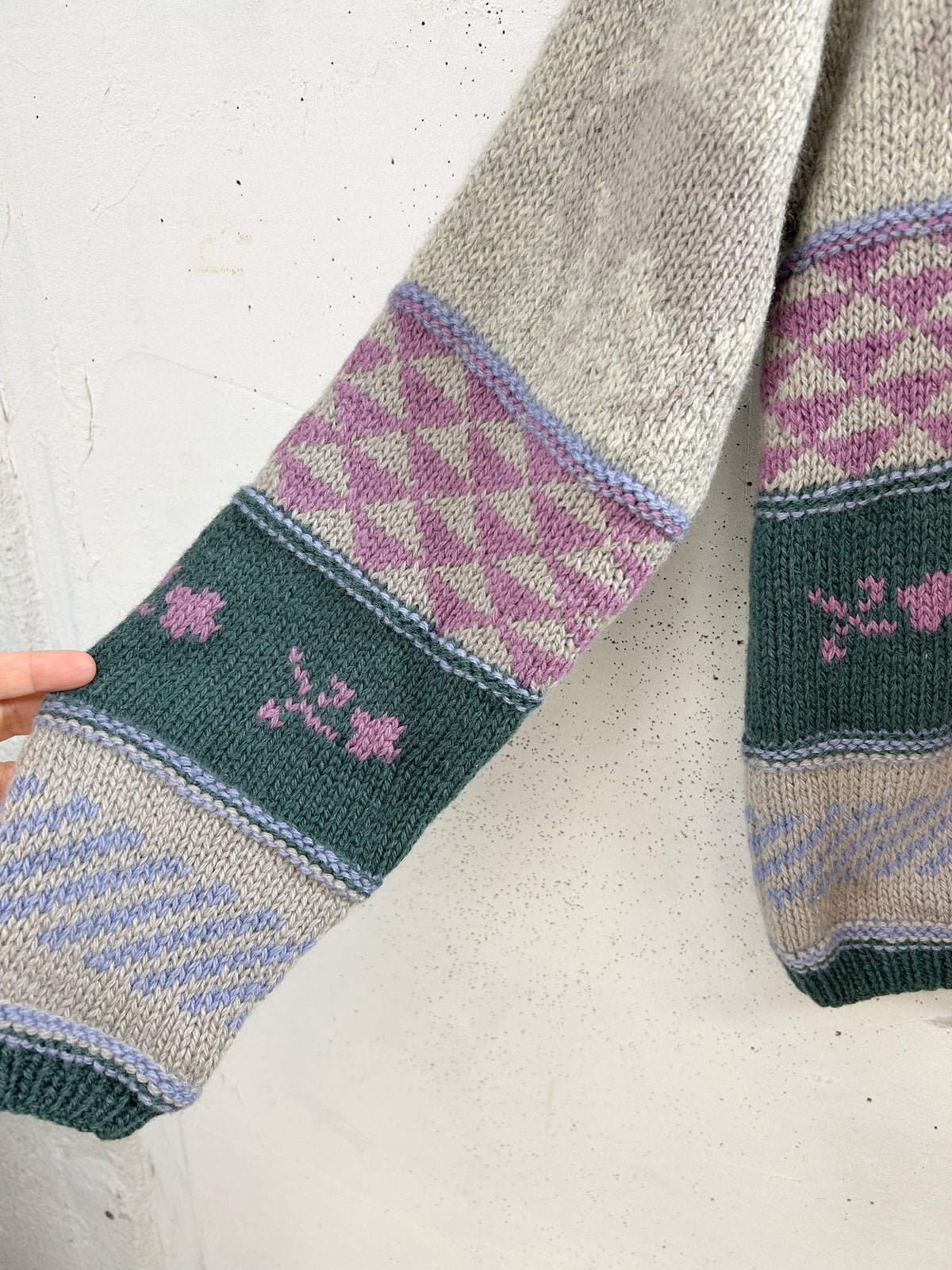 Vintage Knit Sweater [J34263]