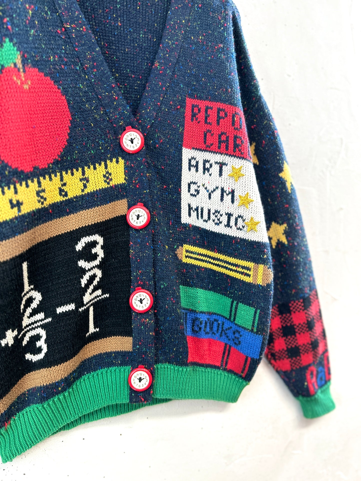 Vintage Cotton  Knit Cardigan [C31872]