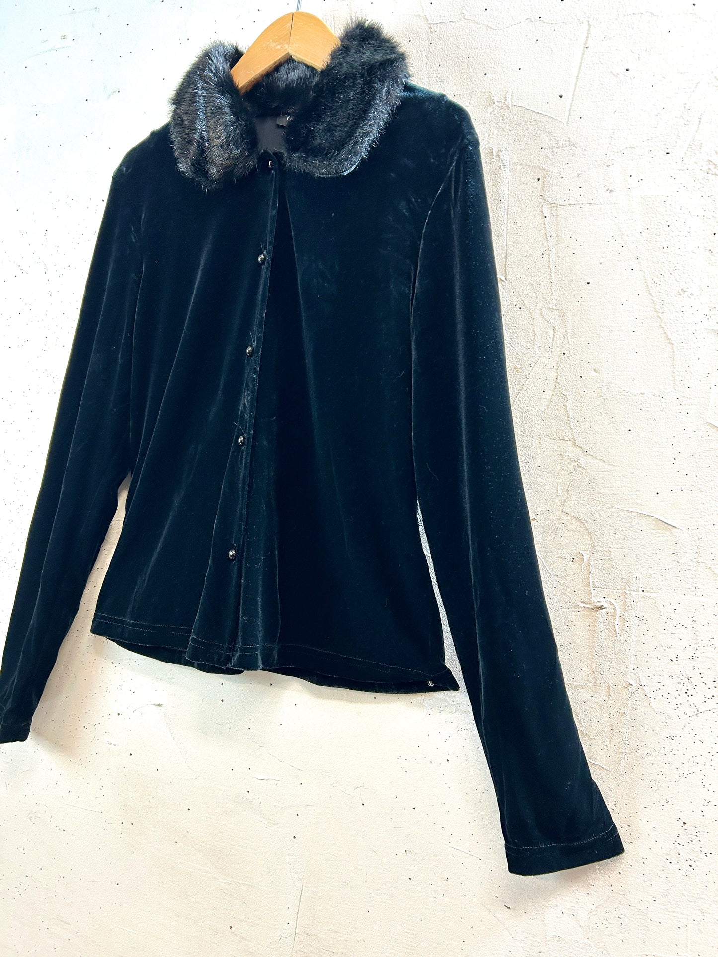Vintage velours tops [K30871]