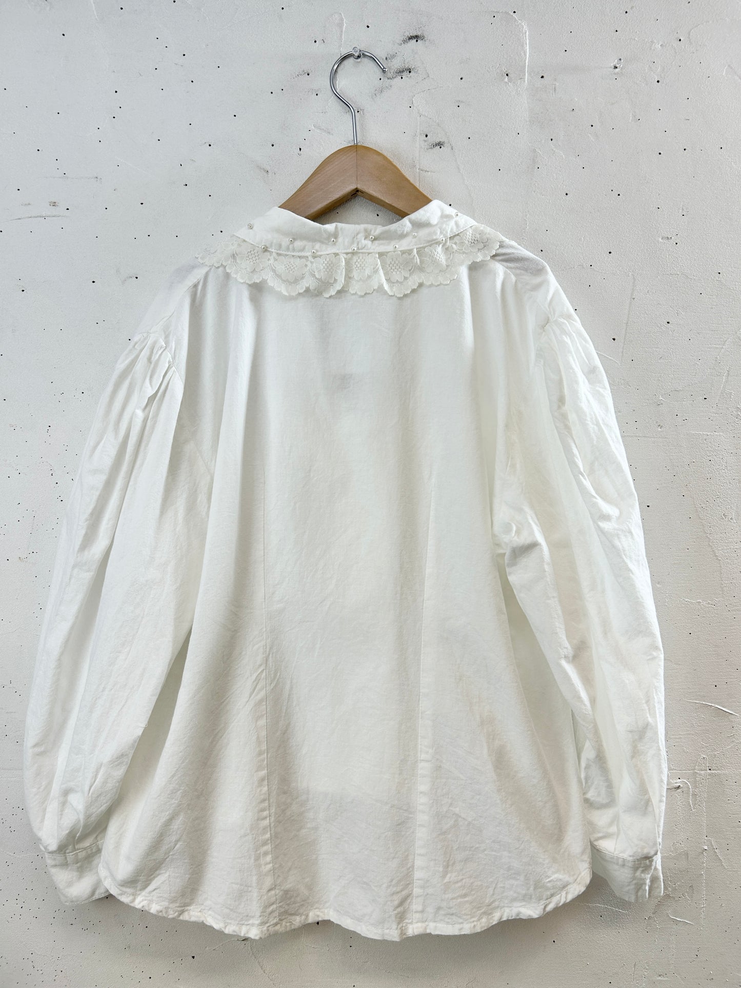 Vintage White Blouse [H30886]