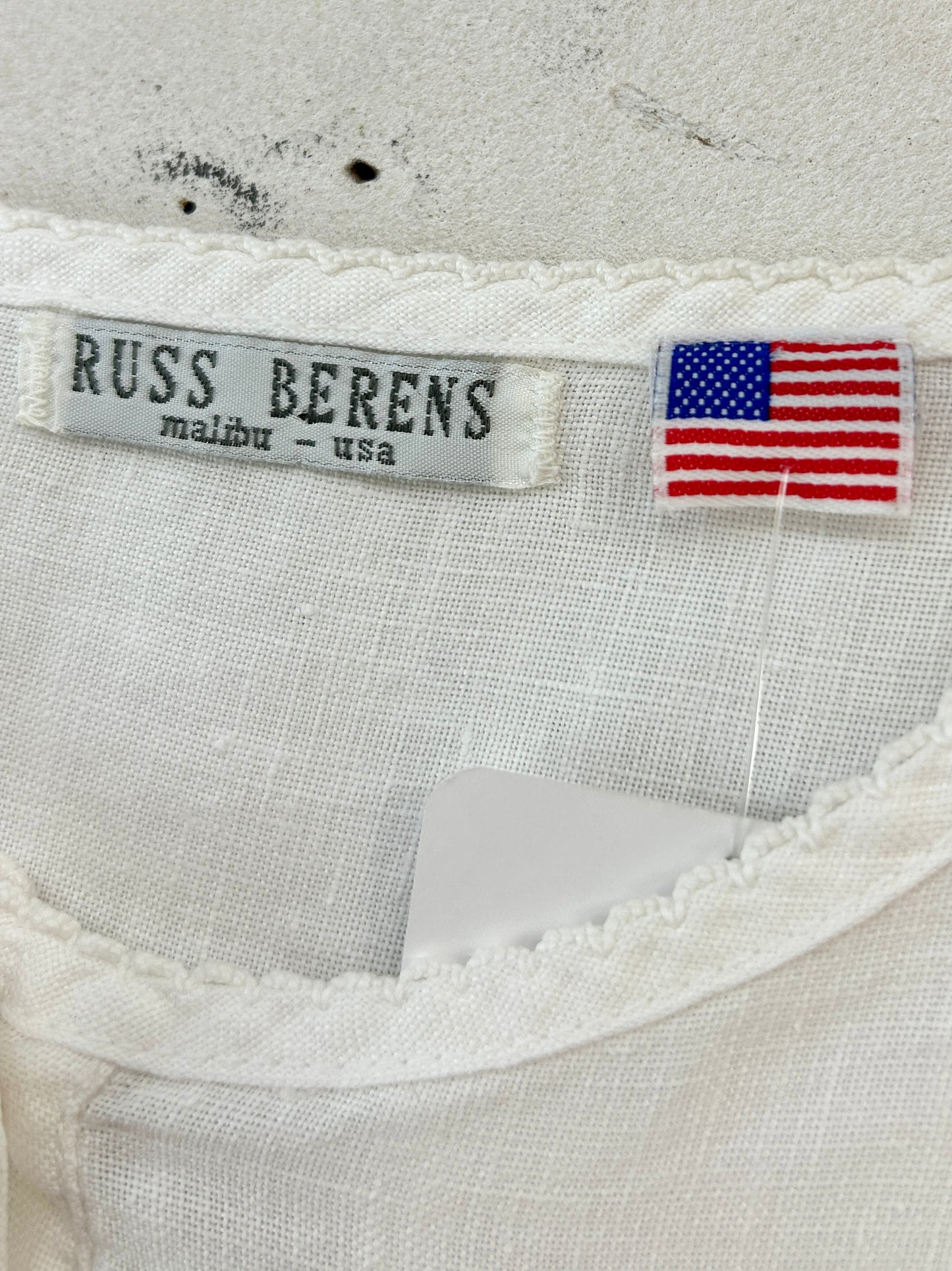 Vintage Linen Tops MADE IN USA [F32603]