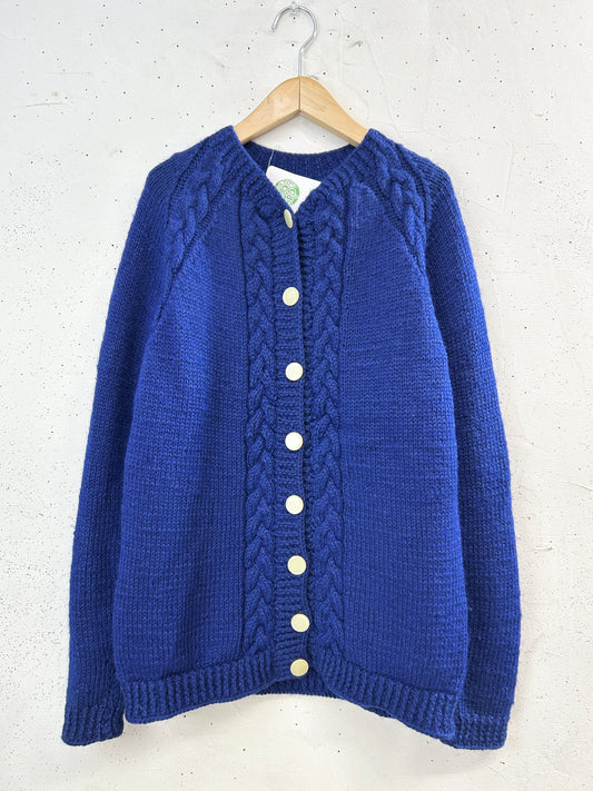 Vintage Hand Knit Cardigan [I33996]