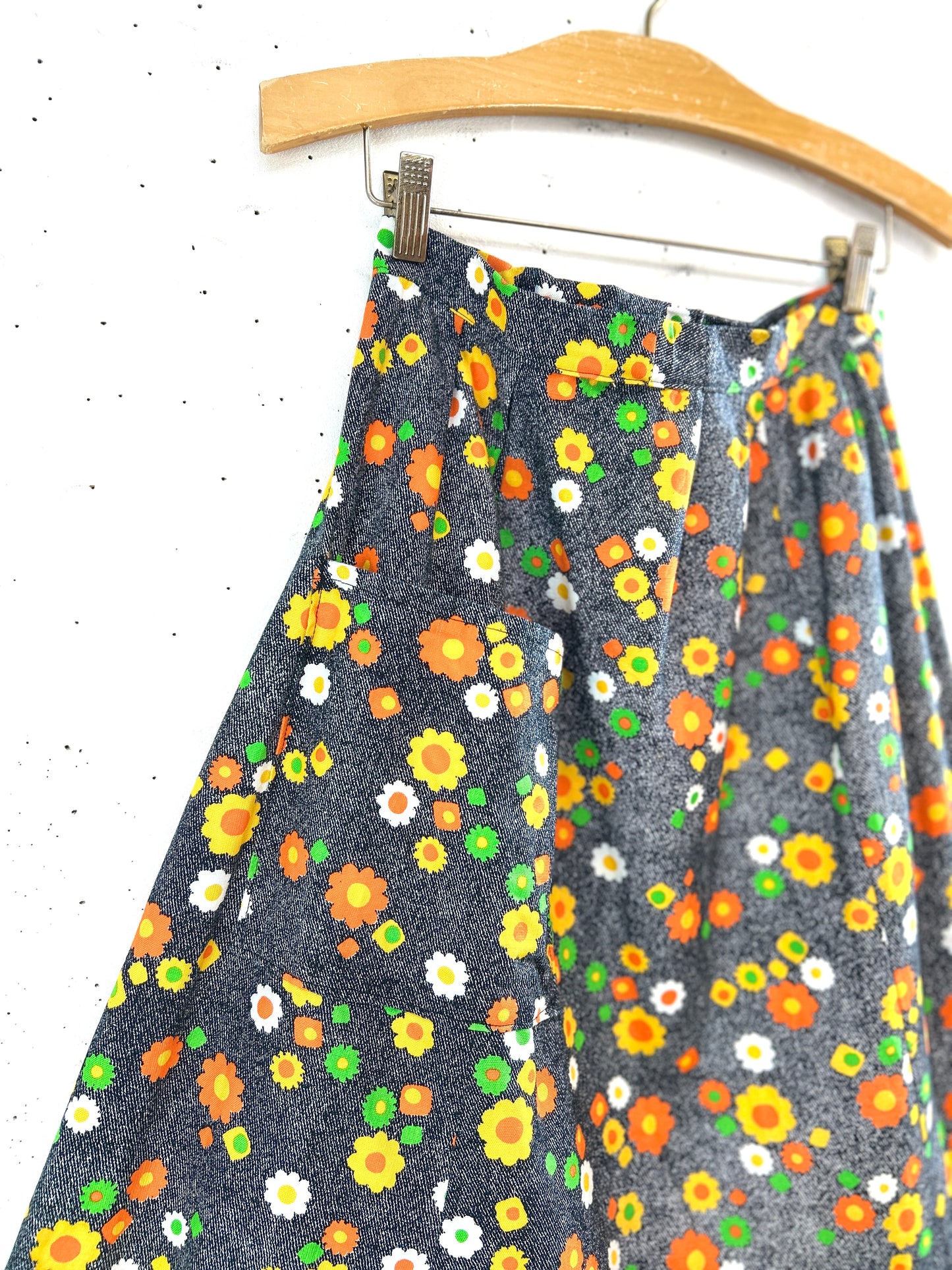 '70s Vintage Skirt [A31404]