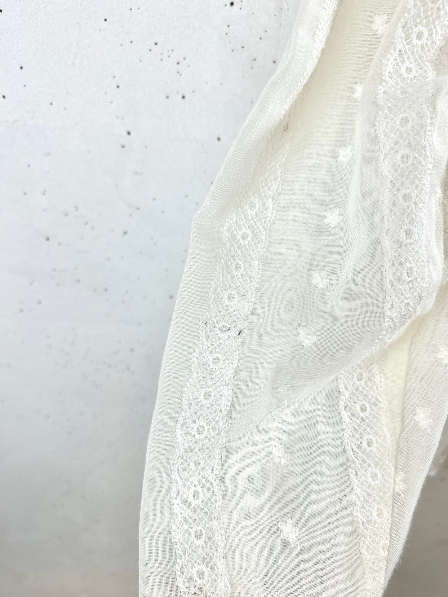 Vintage White Blouse [I30182]