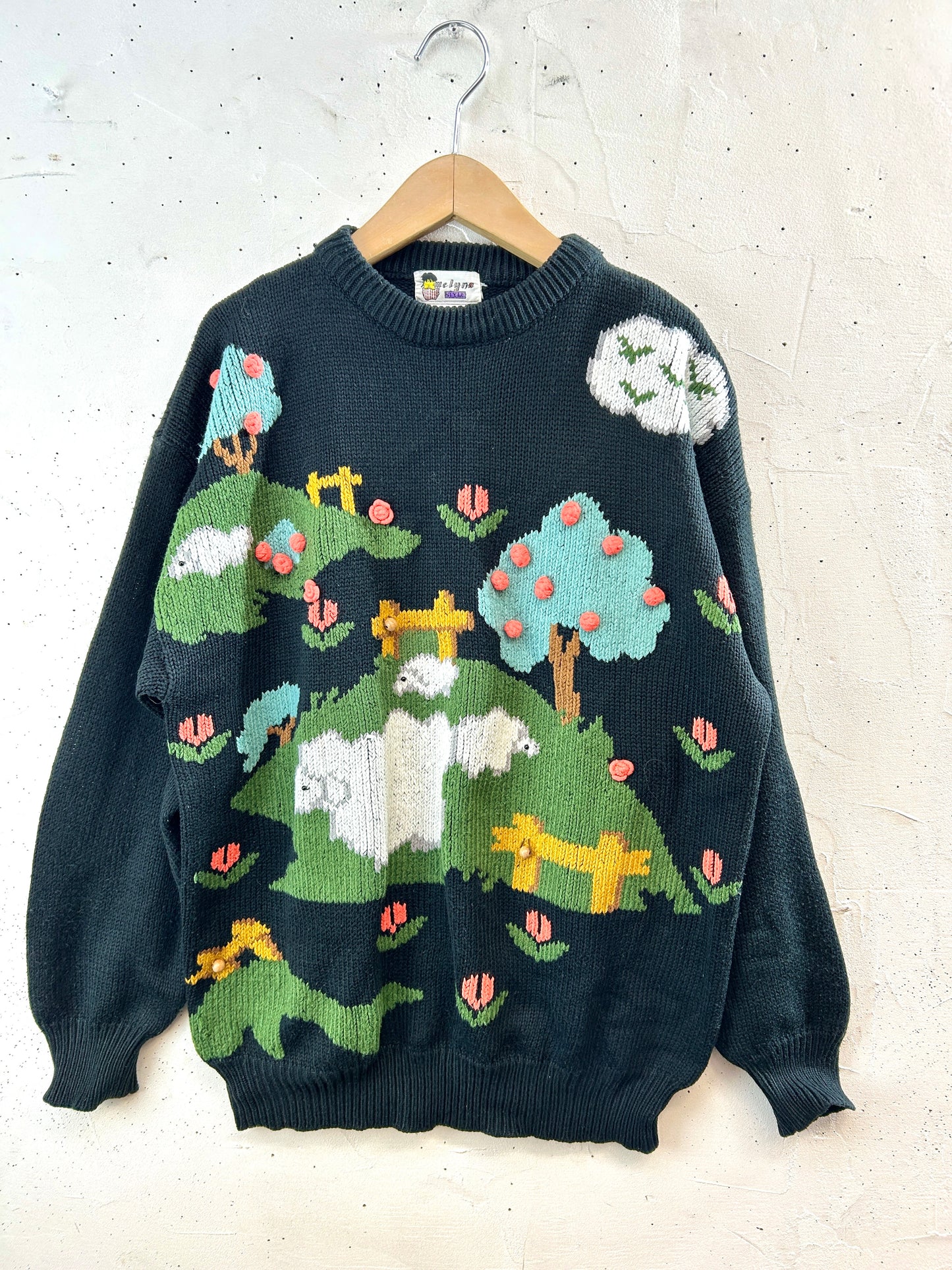 Vintage Knit Sweater [K30848]