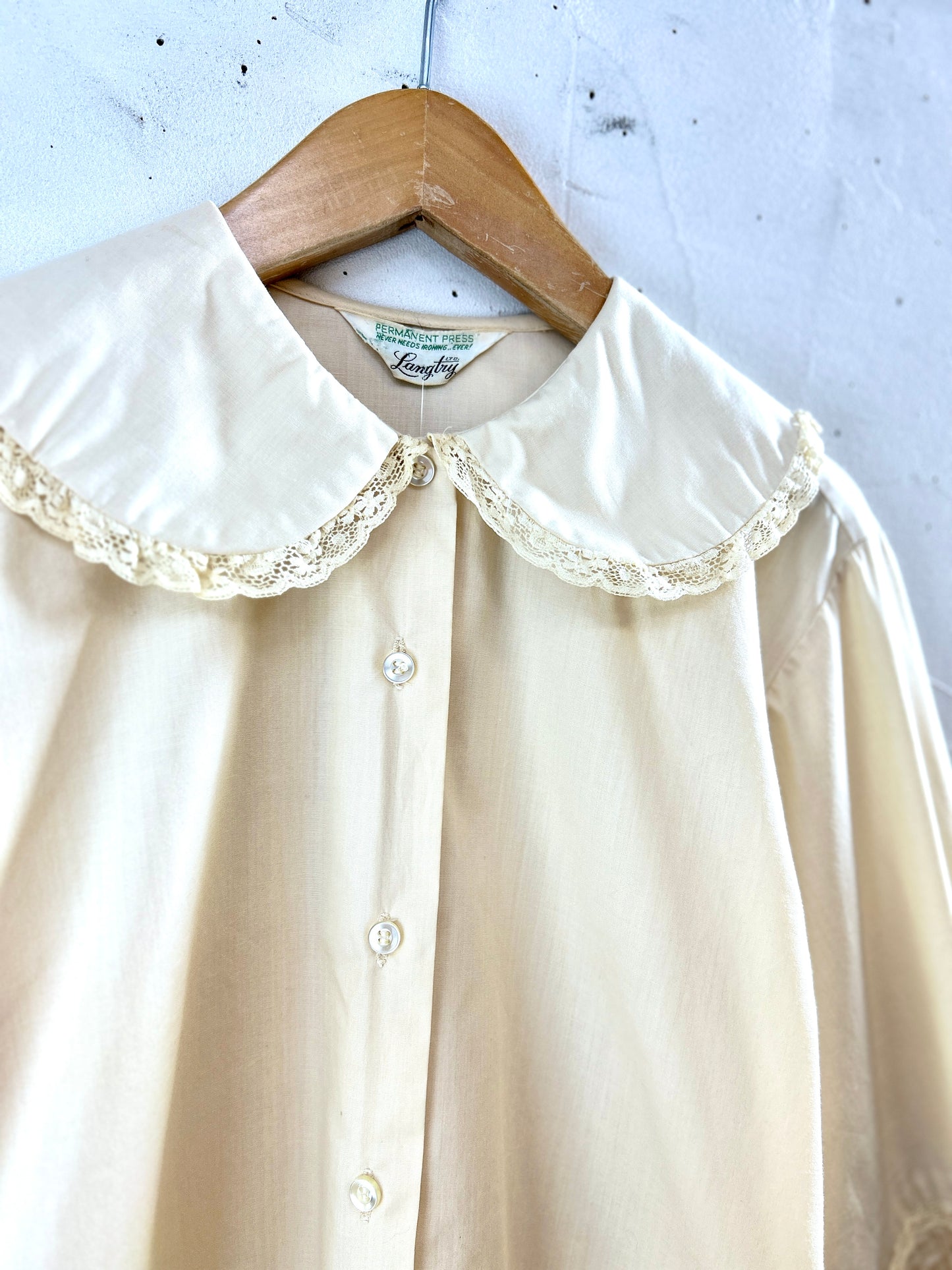 Vintage White Blouse [H30895]