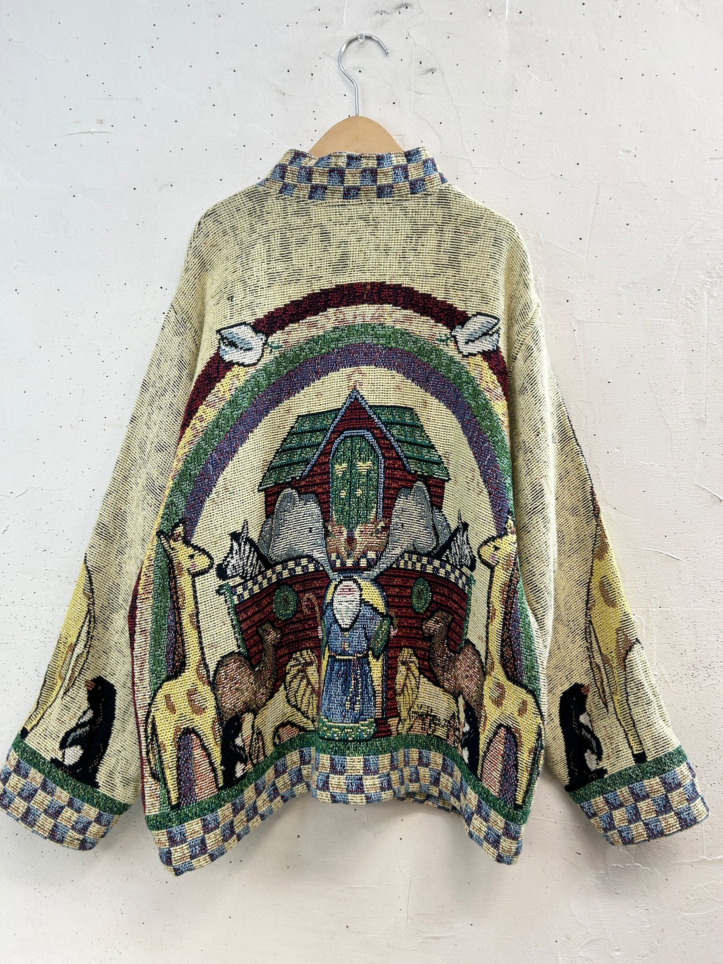 Vintage Rug Jacket 〜SUGAR STREET WEAVERS〜 MADE IN AMERICA [A31239]