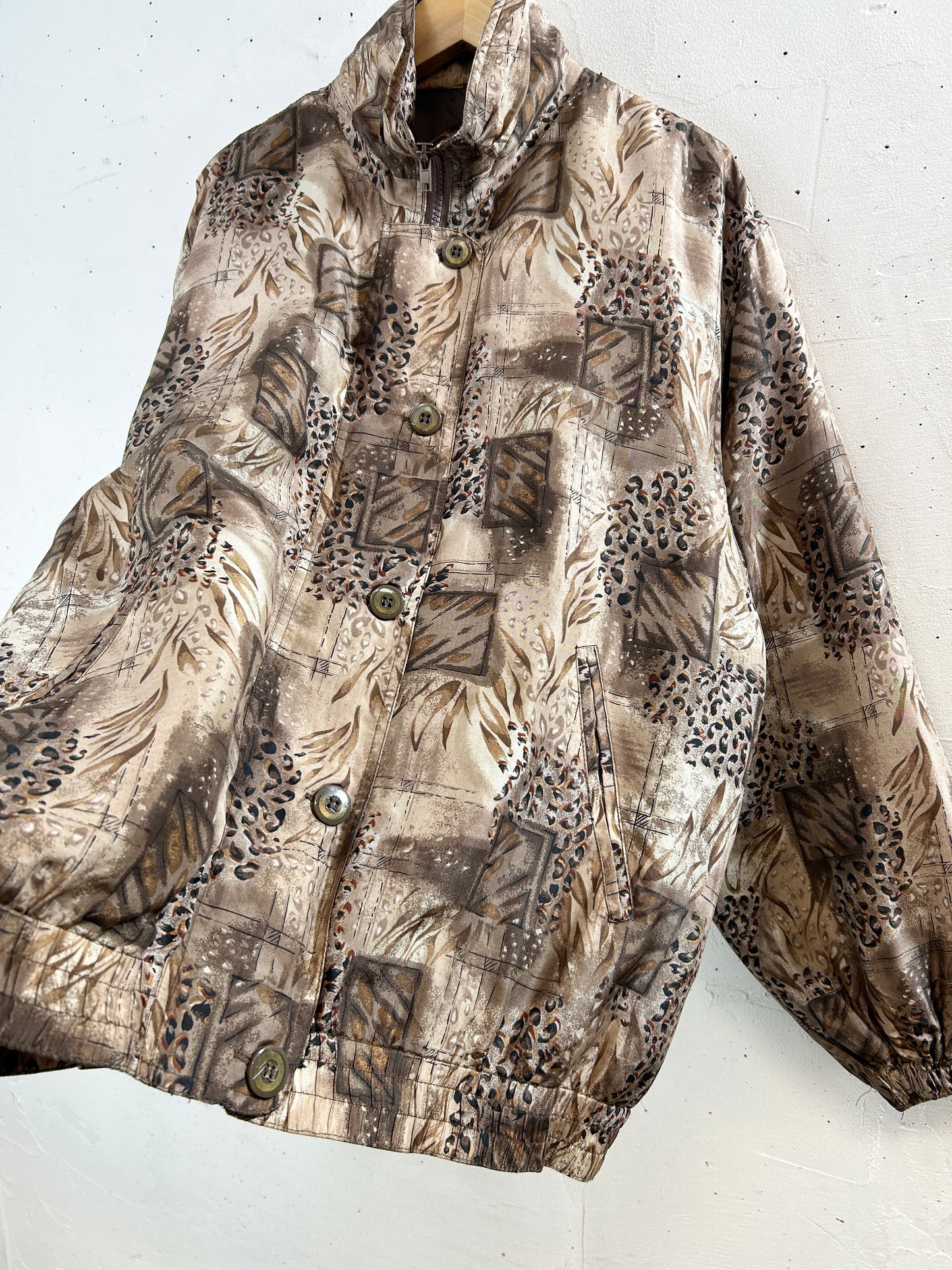 Vintage Silk Blouson [J30448]