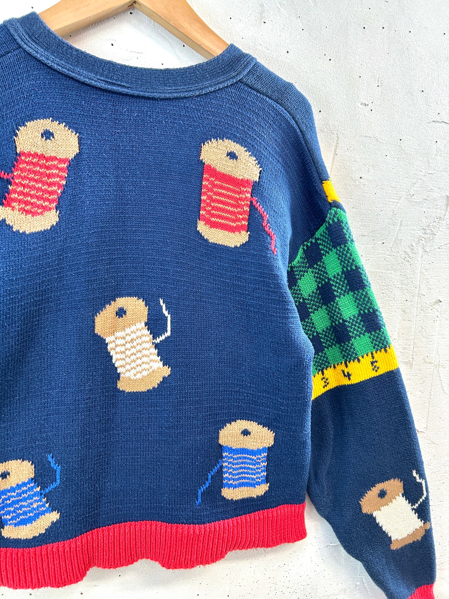 Vintage Knit Cardigan MADE IN USA [L31072]