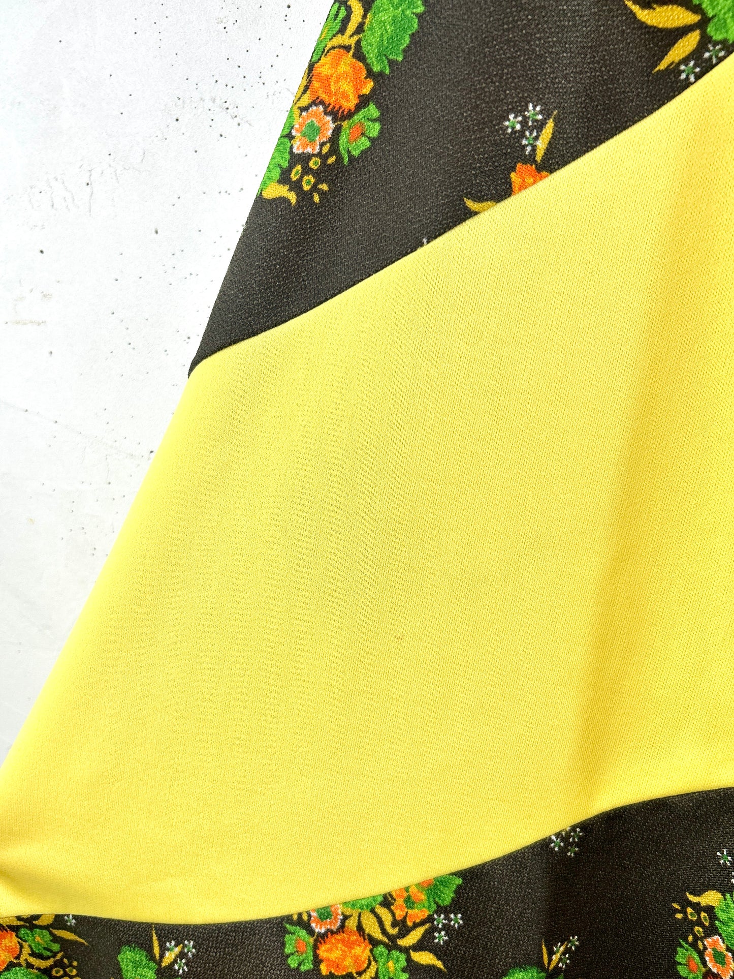 '70sVintage Escargot Patchwork Skirt [G32919]