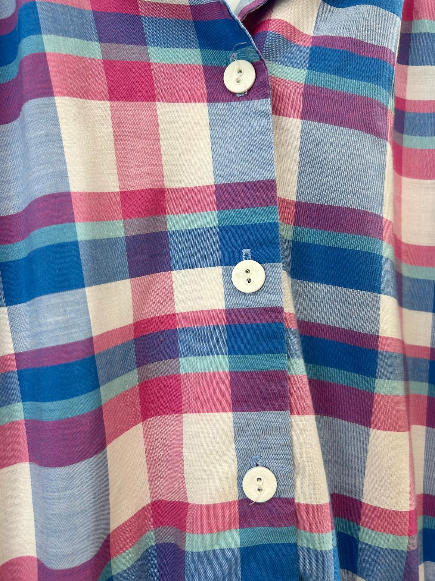 Vintage Plaid Dress [G30721]