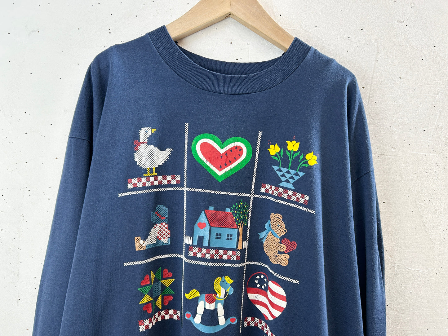 Vintage Long Sleeve Shirt [I30171]