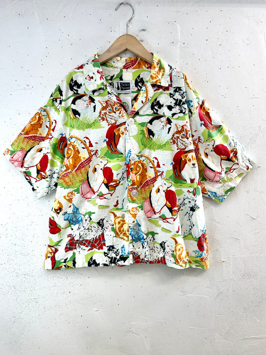 Vintage Sleep Wear 〜The Cat's Pajamas〜 MADE IN USA [F32740]