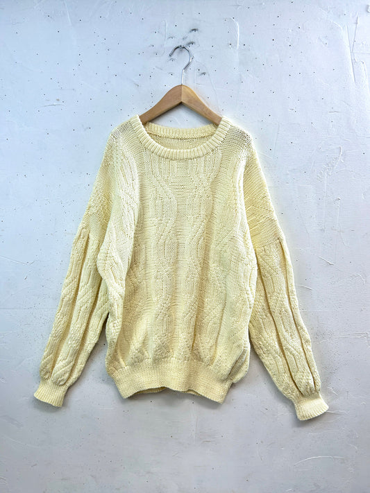 Vintage Knit Sweater [L31053]