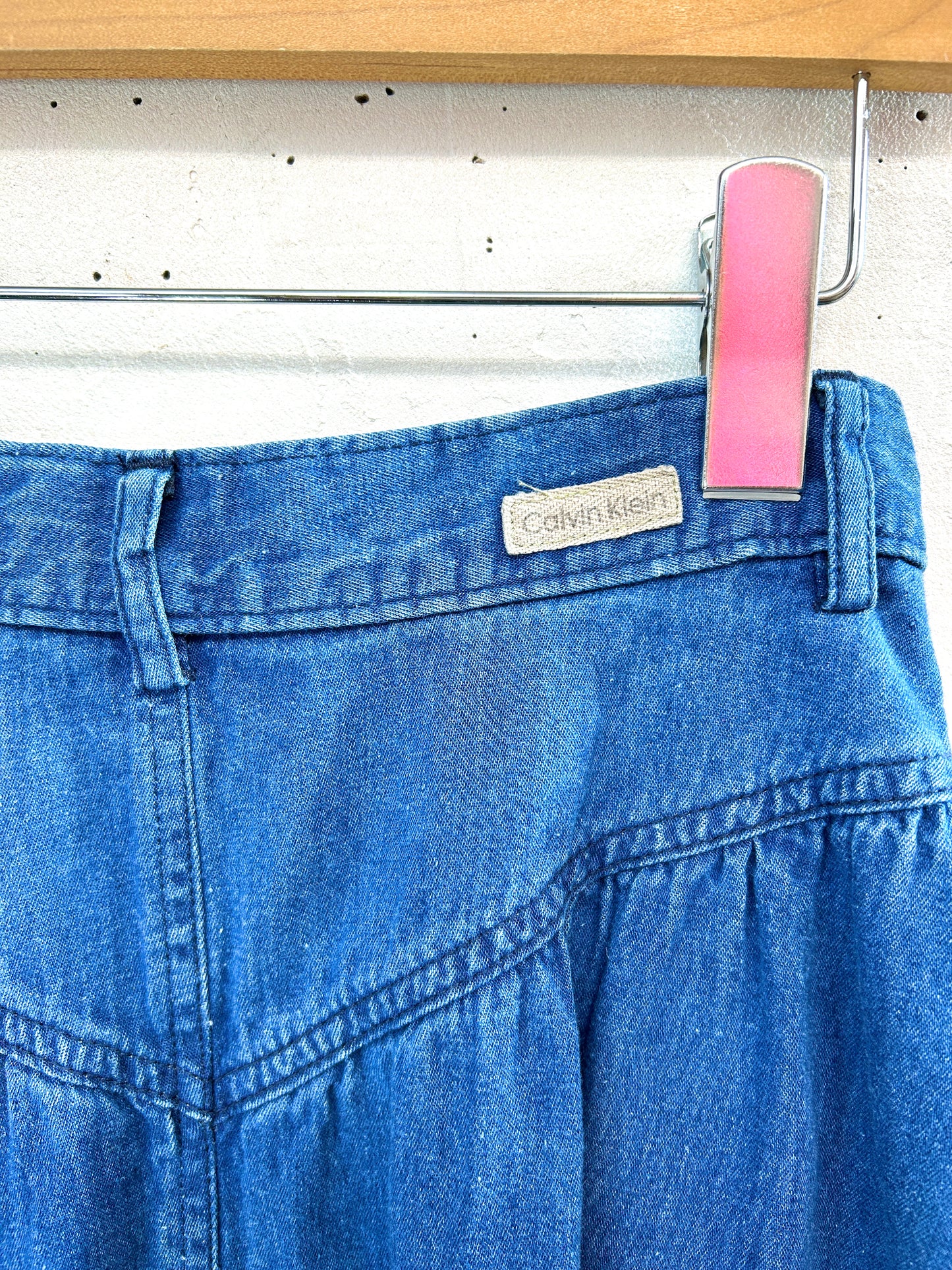 Vintage Denim Skirt 〜Calvin Klein〜 [C31898]