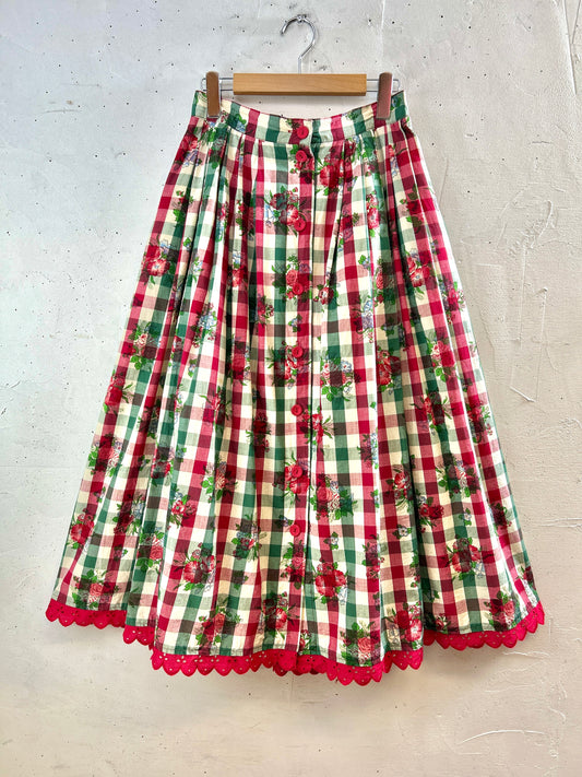 Vintage Tyrol Skirt [H30847]