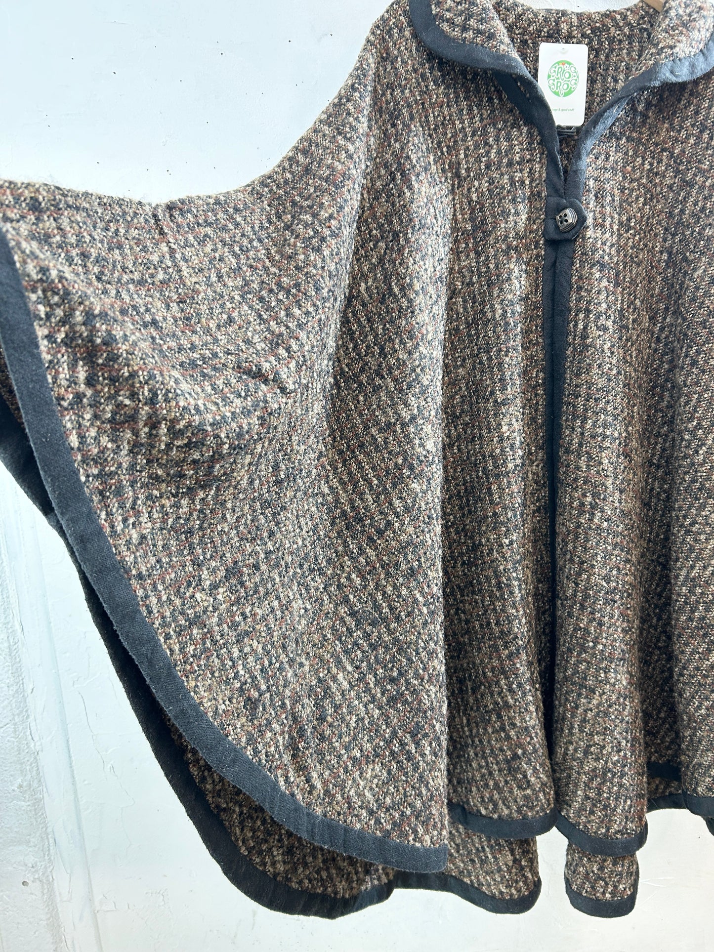 Vintage Poncho [K30744]