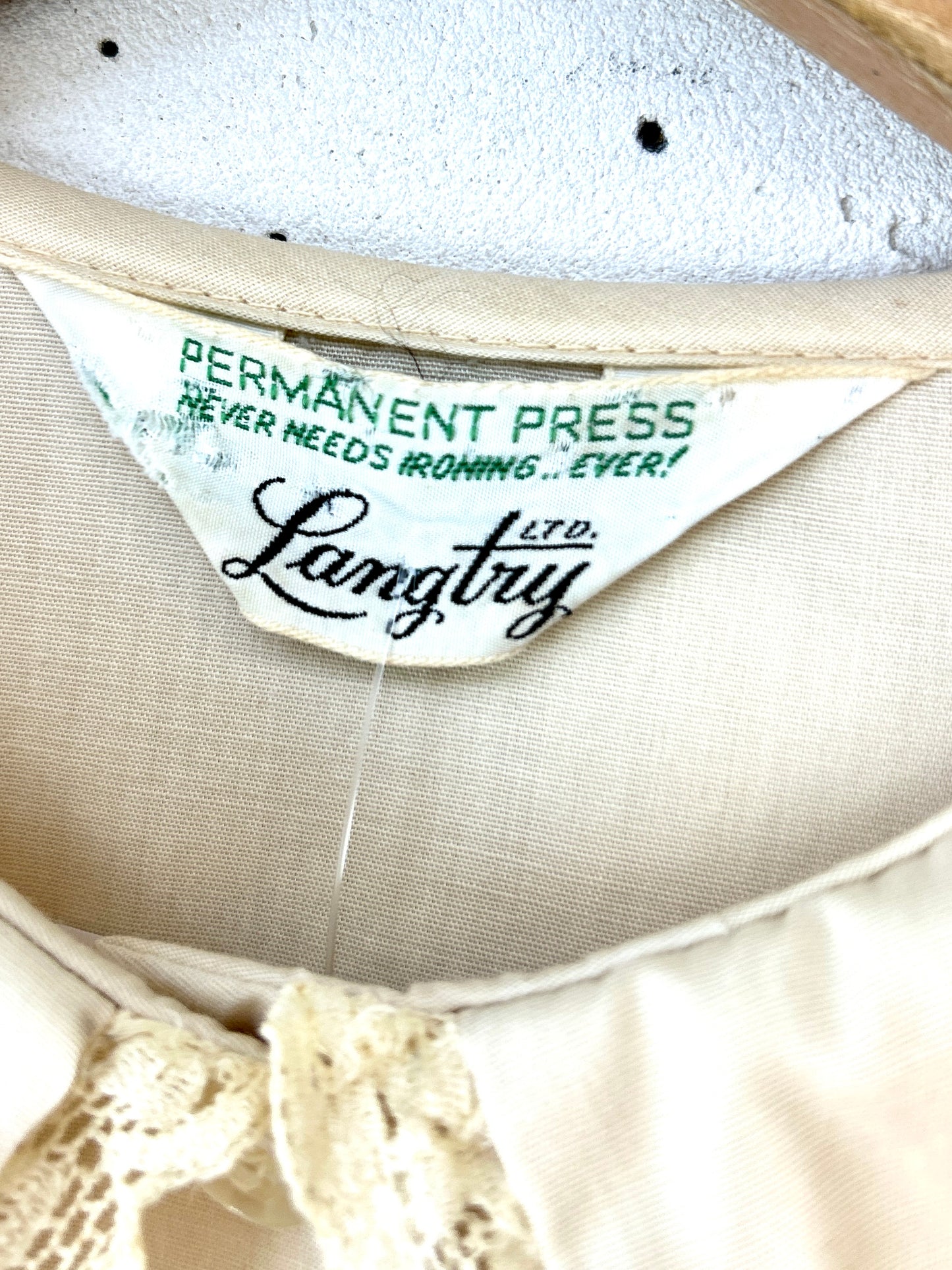 Vintage White Blouse [H30895]